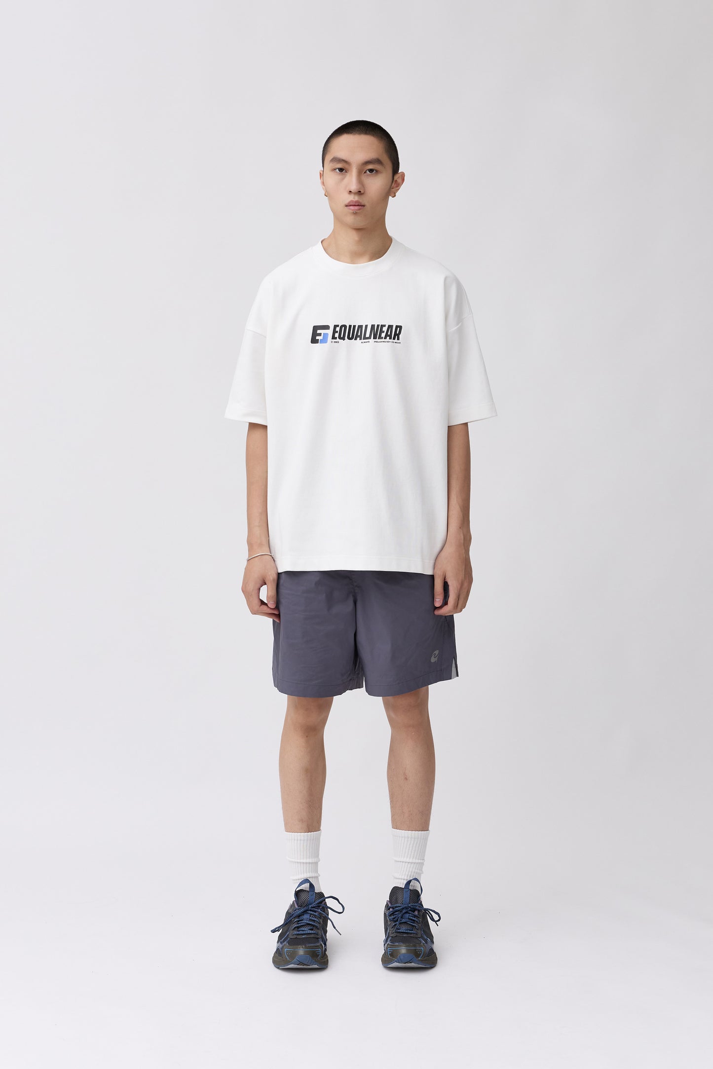 Speed Font Logo Tee - White