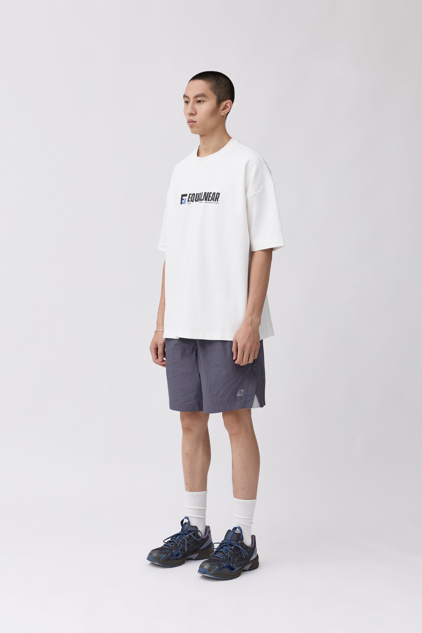 Speed Font Logo Tee - White