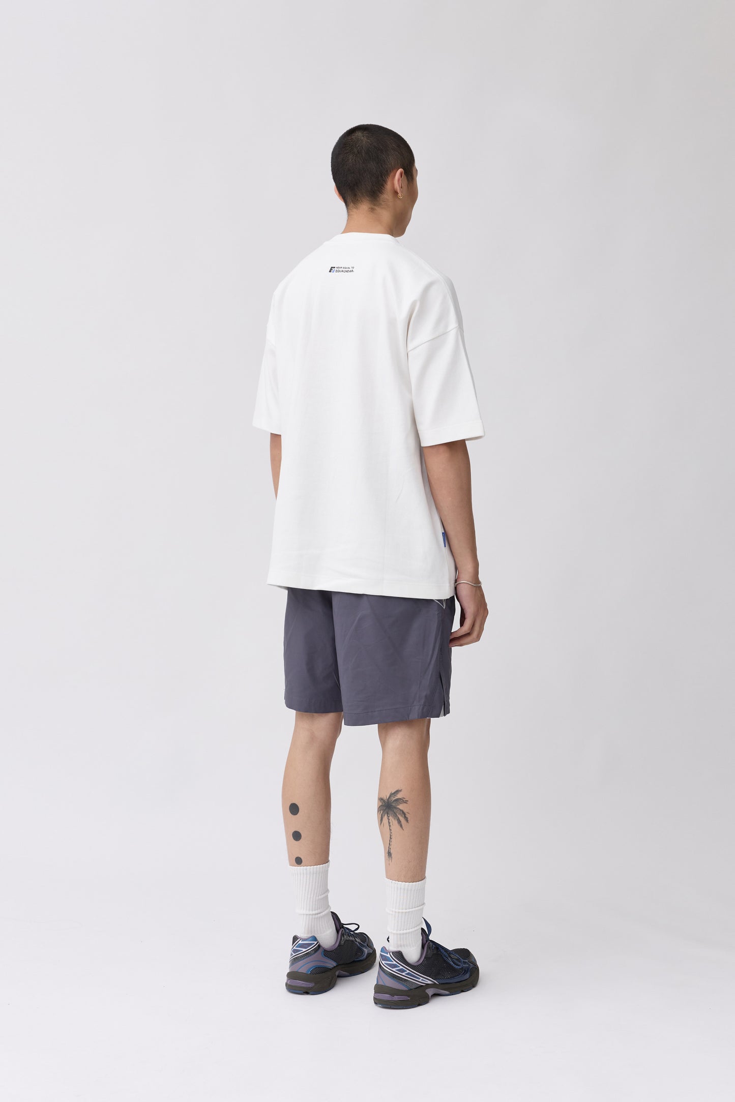 Speed Font Logo Tee - White