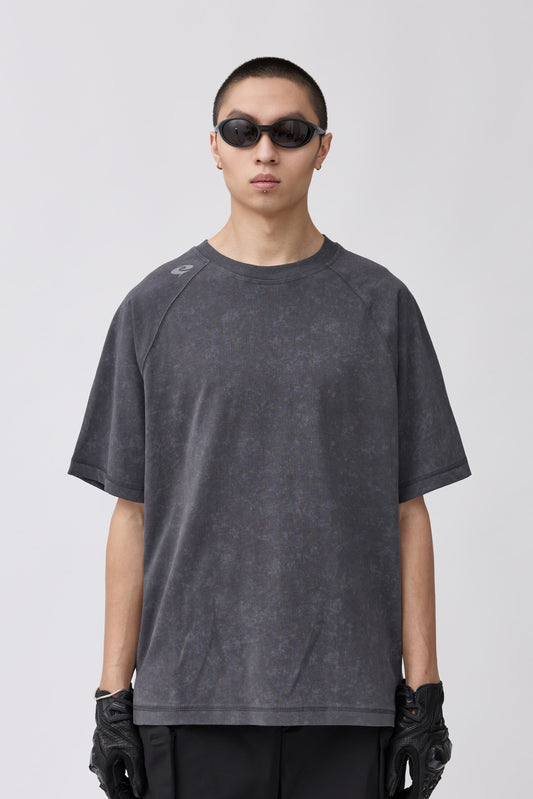 C&G Raglan Tee - Dark Gray