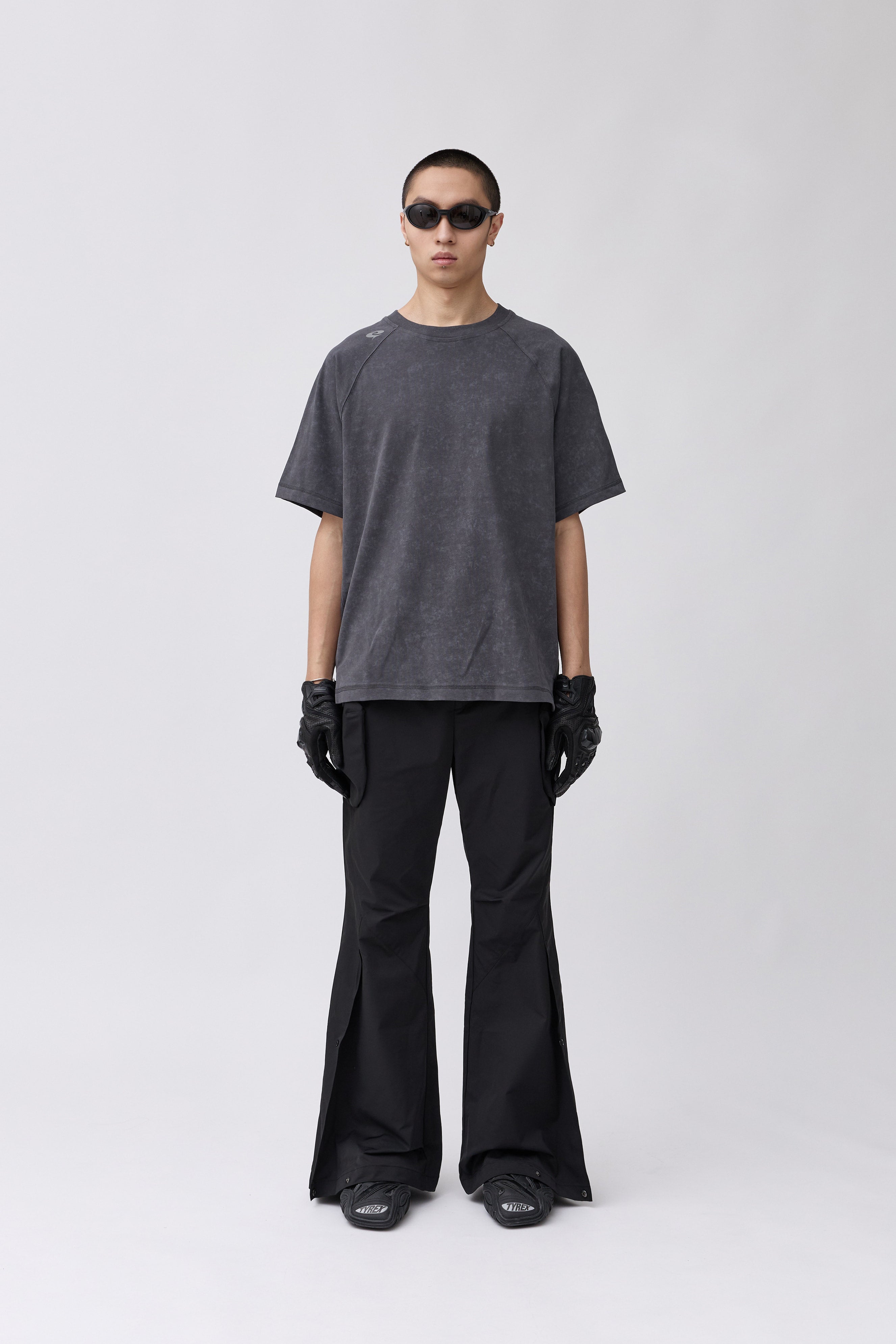 C&G Raglan Tee - Dark Gray