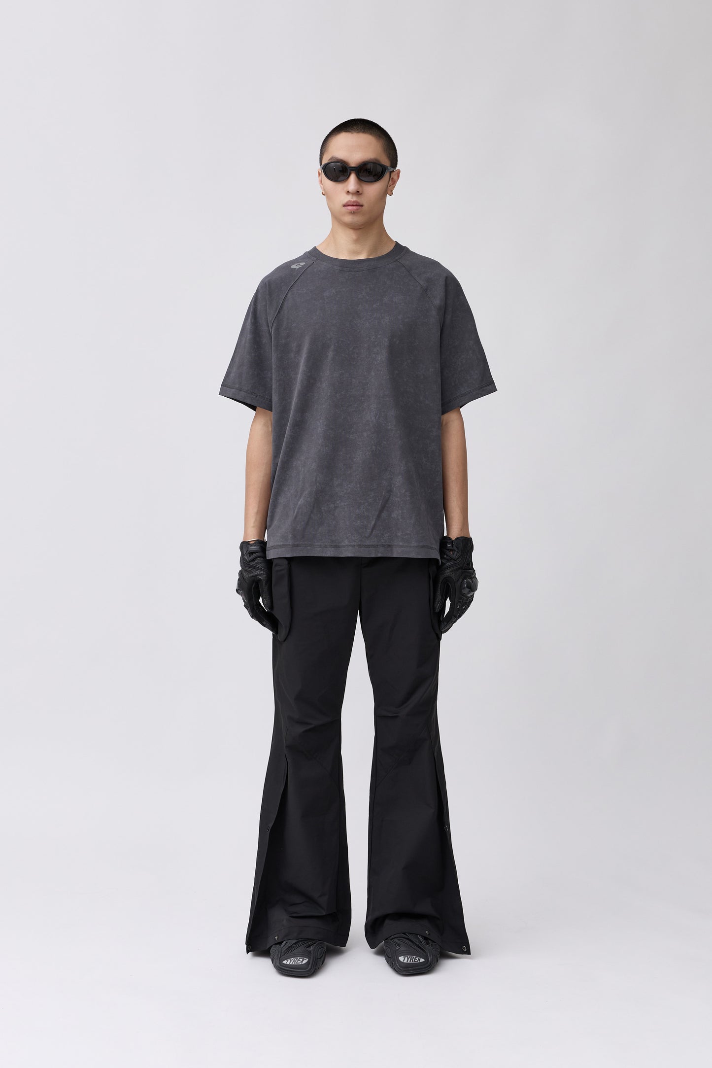 C&G Raglan Tee - Dark Gray