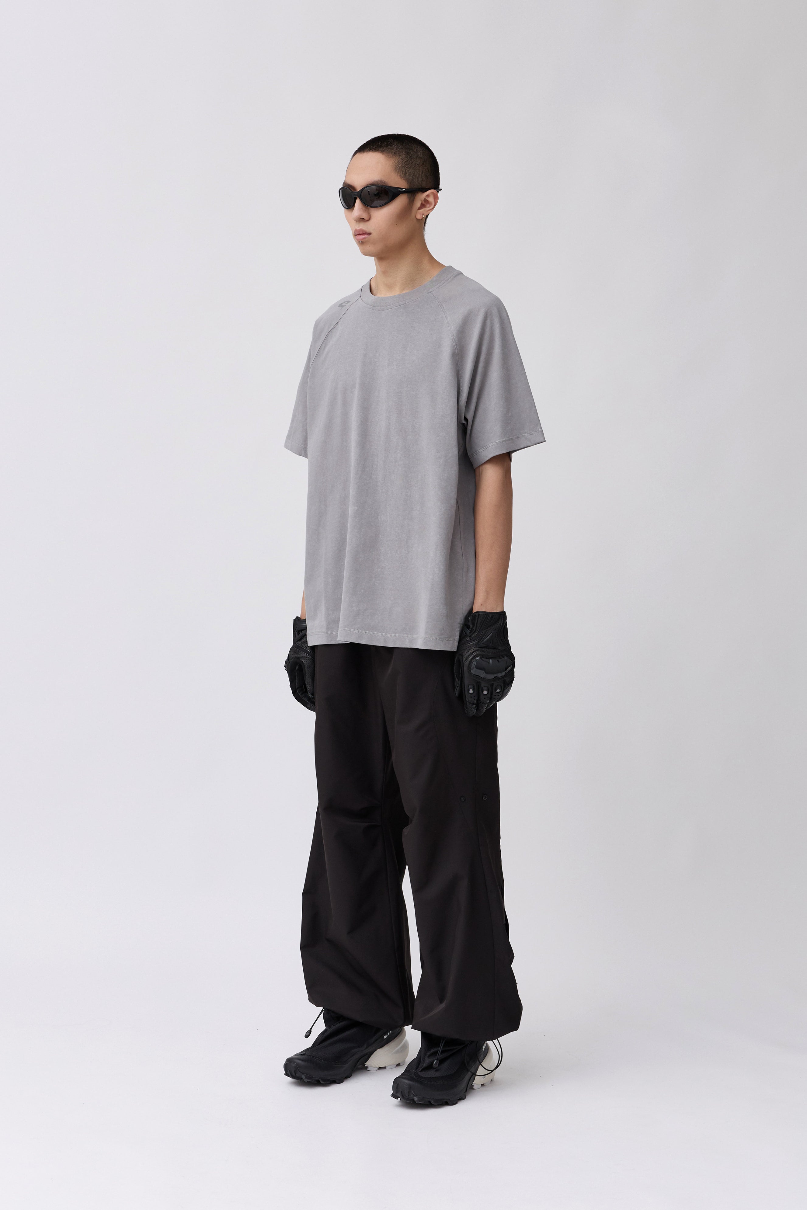 C&G Raglan Tee - Gray