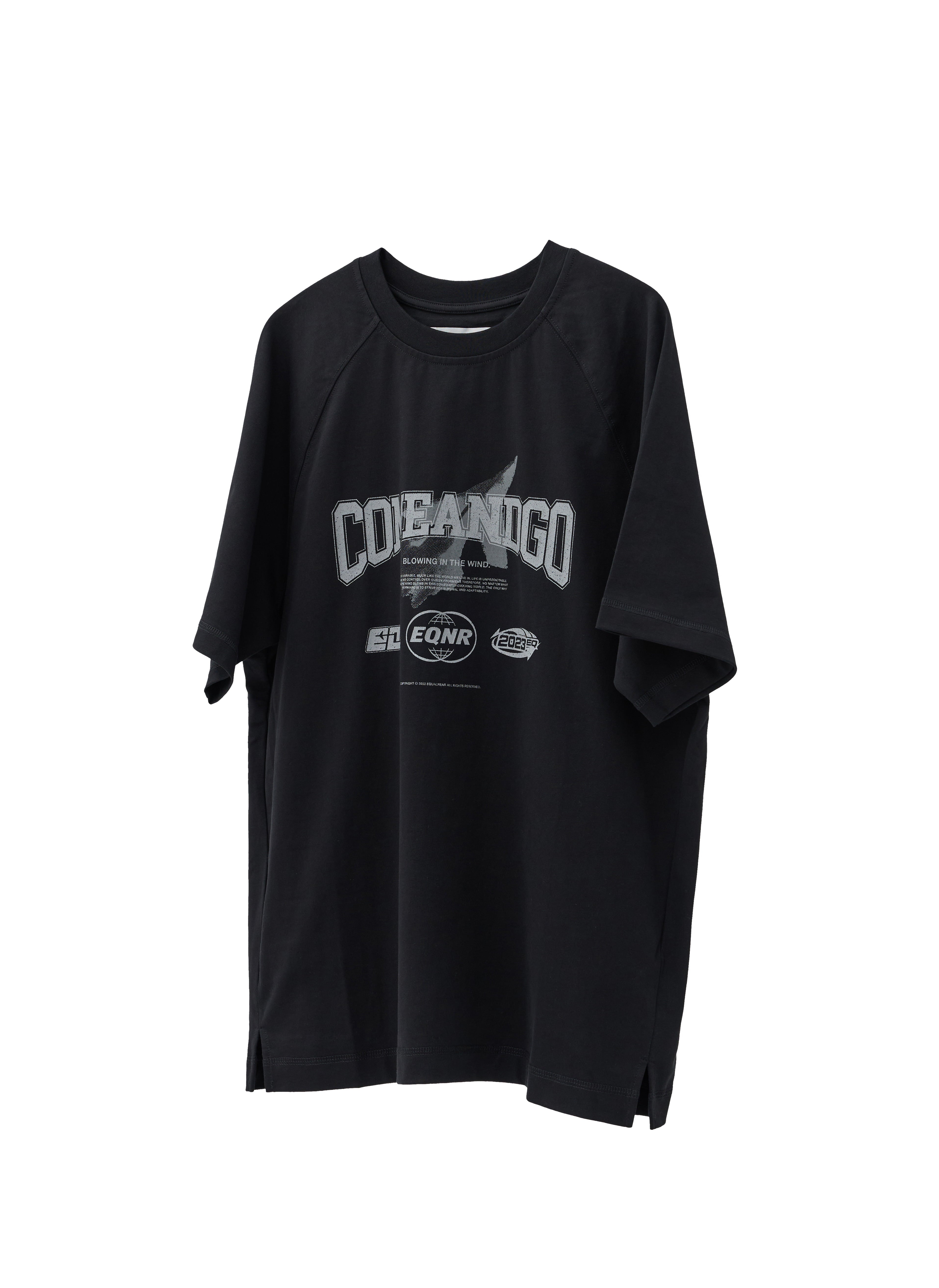 C&G Graphic Raglan Tee - Black