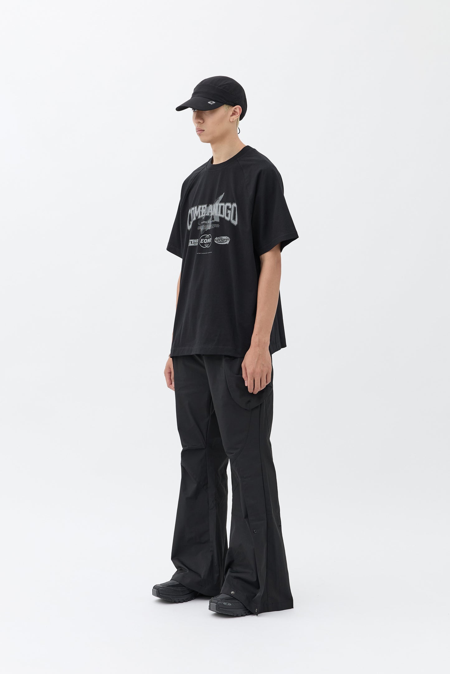 C&G Graphic Raglan Tee - Black