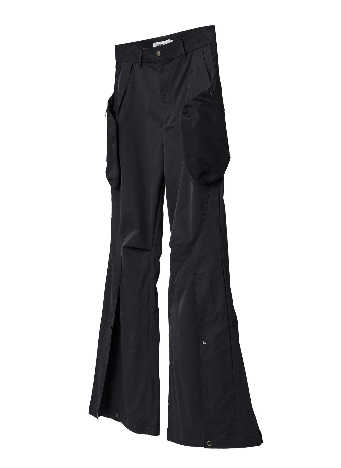 Aero-Flared Cargo Pants - Black