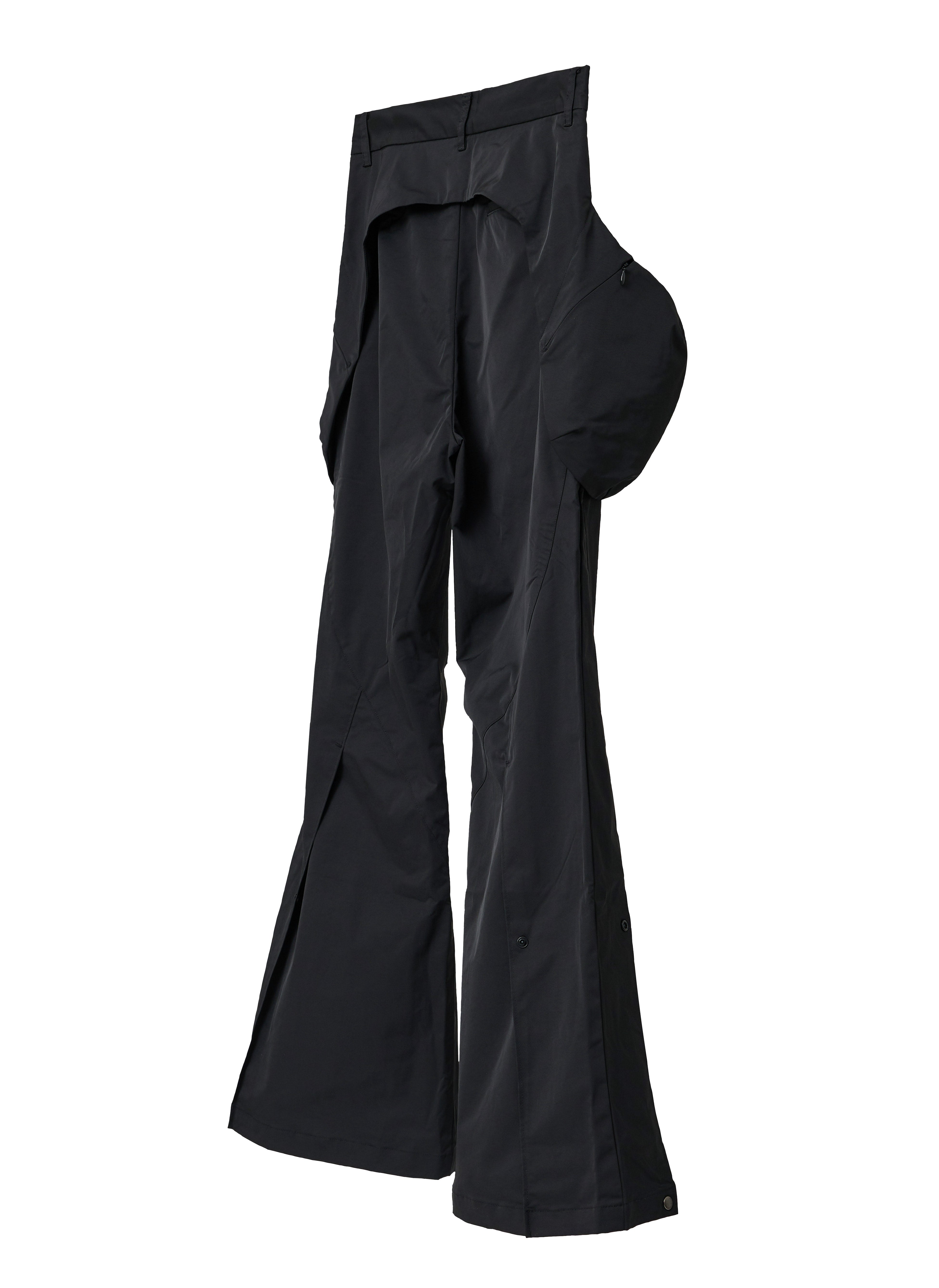 Aero-Flared Cargo Pants - Black