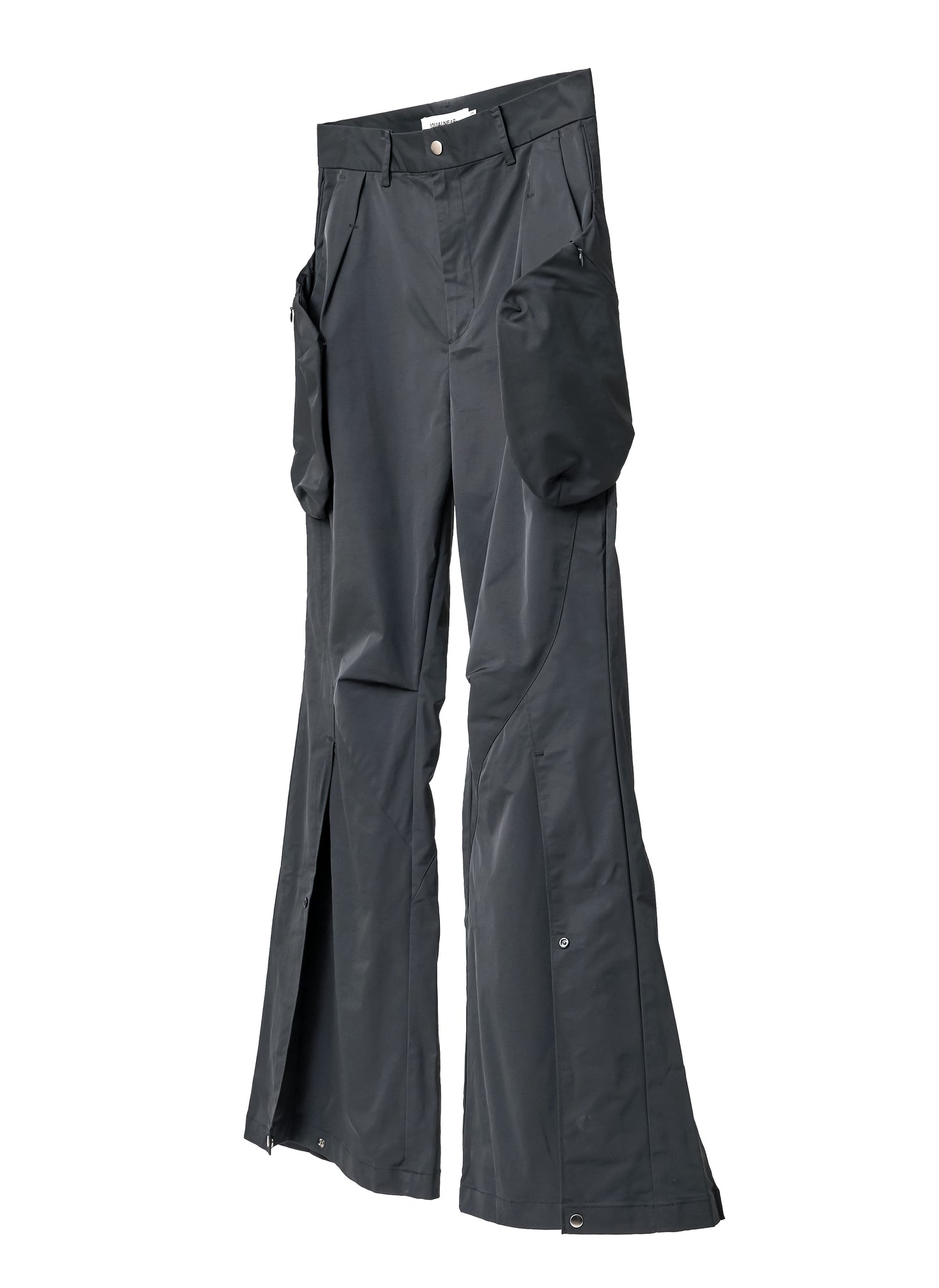 Aero-Flared Cargo Pants - Gray