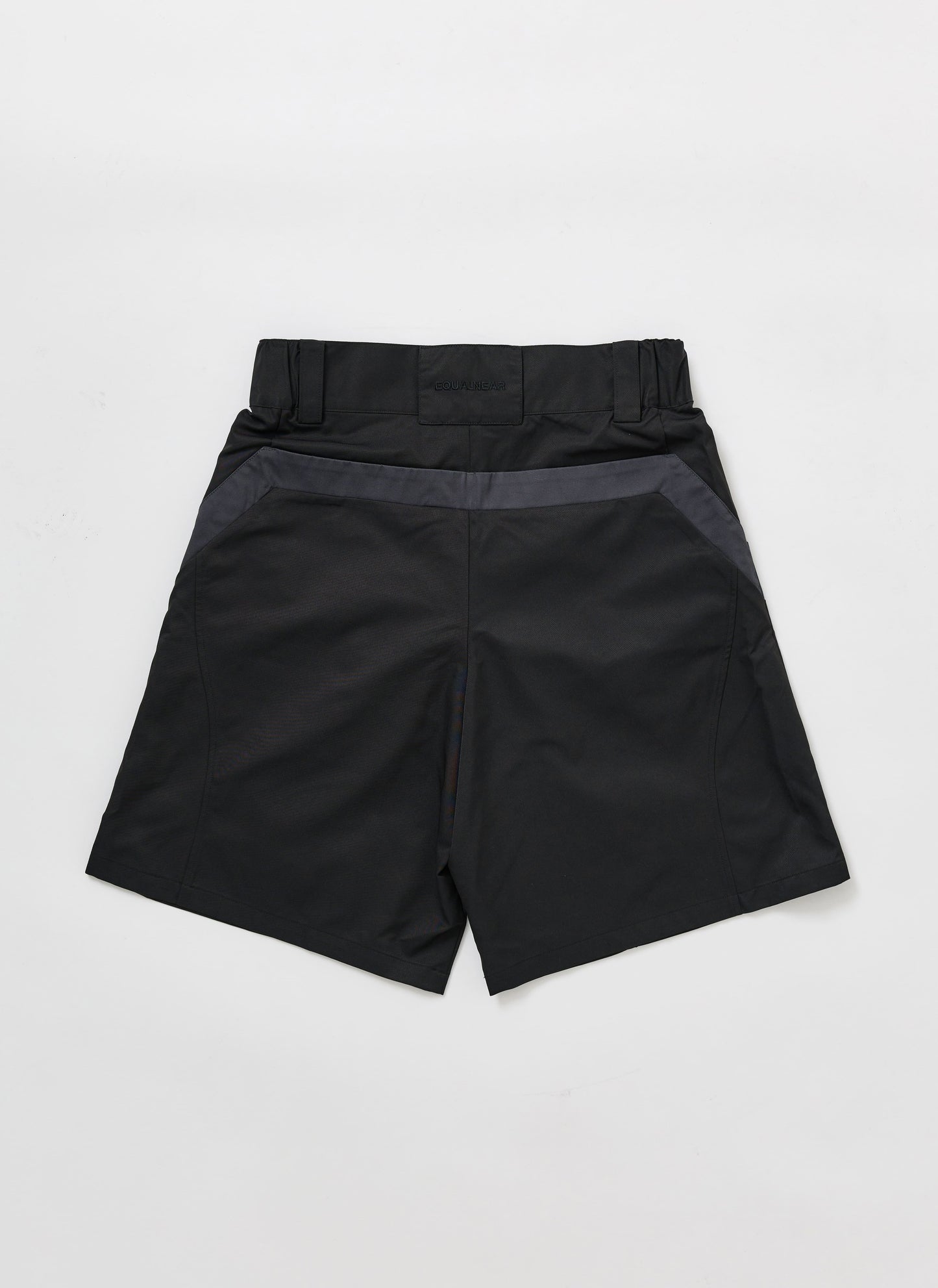 Streamlined Tailored Shorts - Black