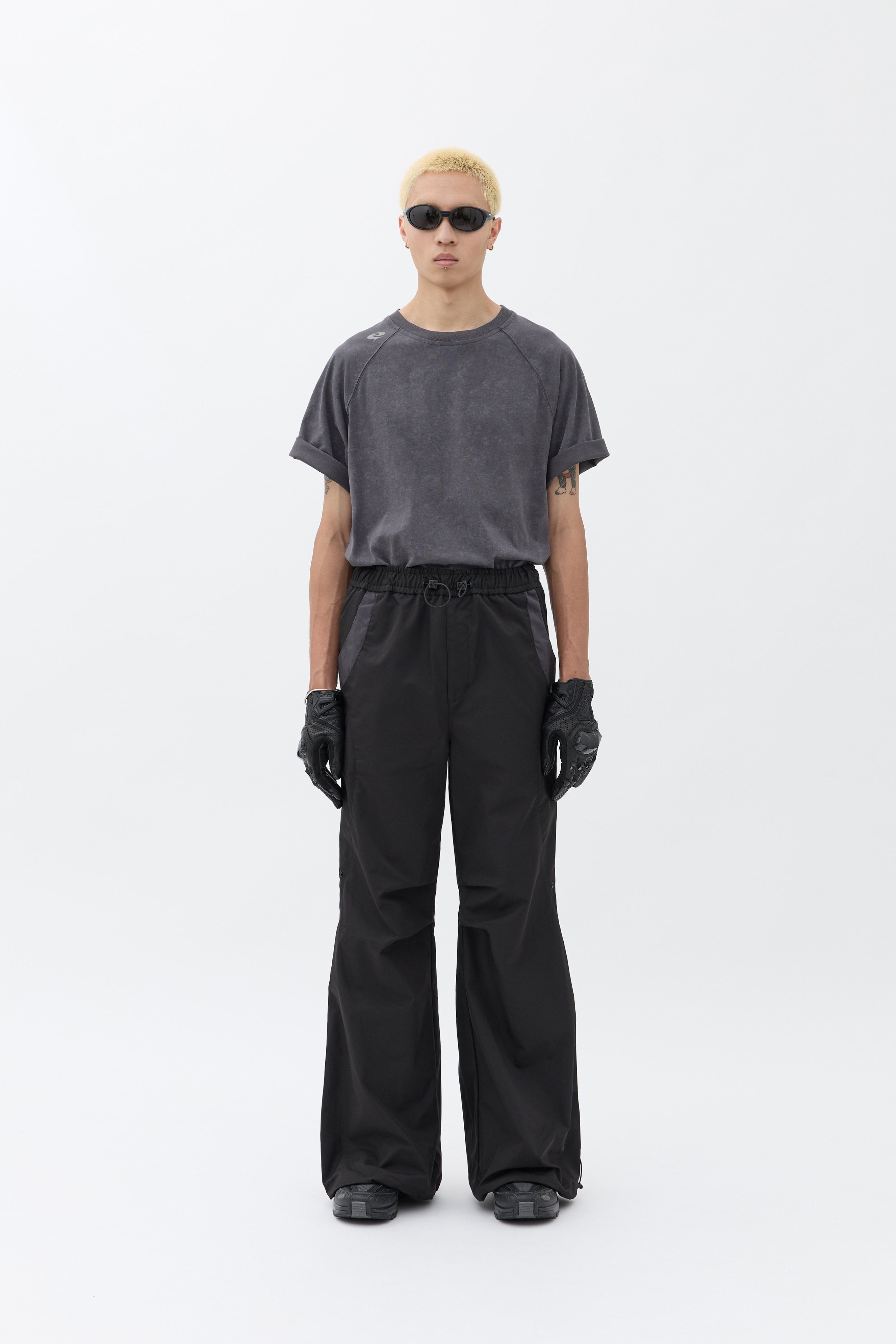 C&G Parachute Pants - Black