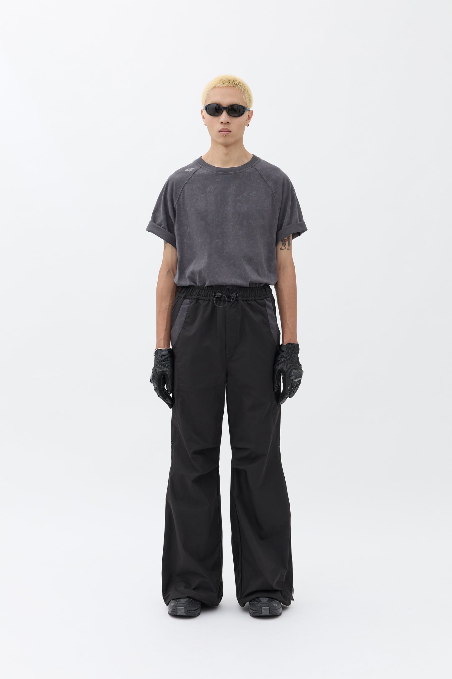 C&G Parachute Pants - Black