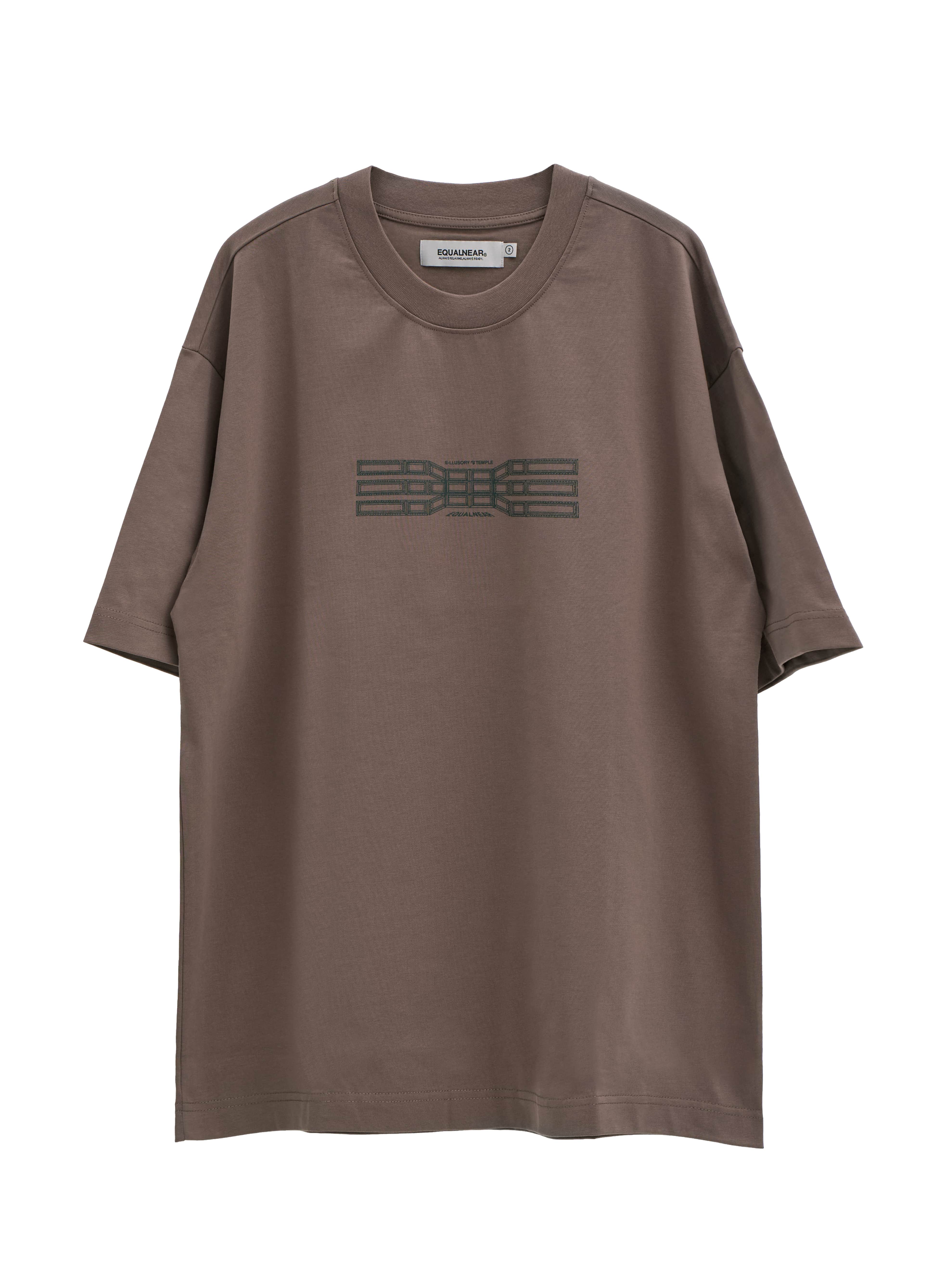 E Dimension Tee - Brown