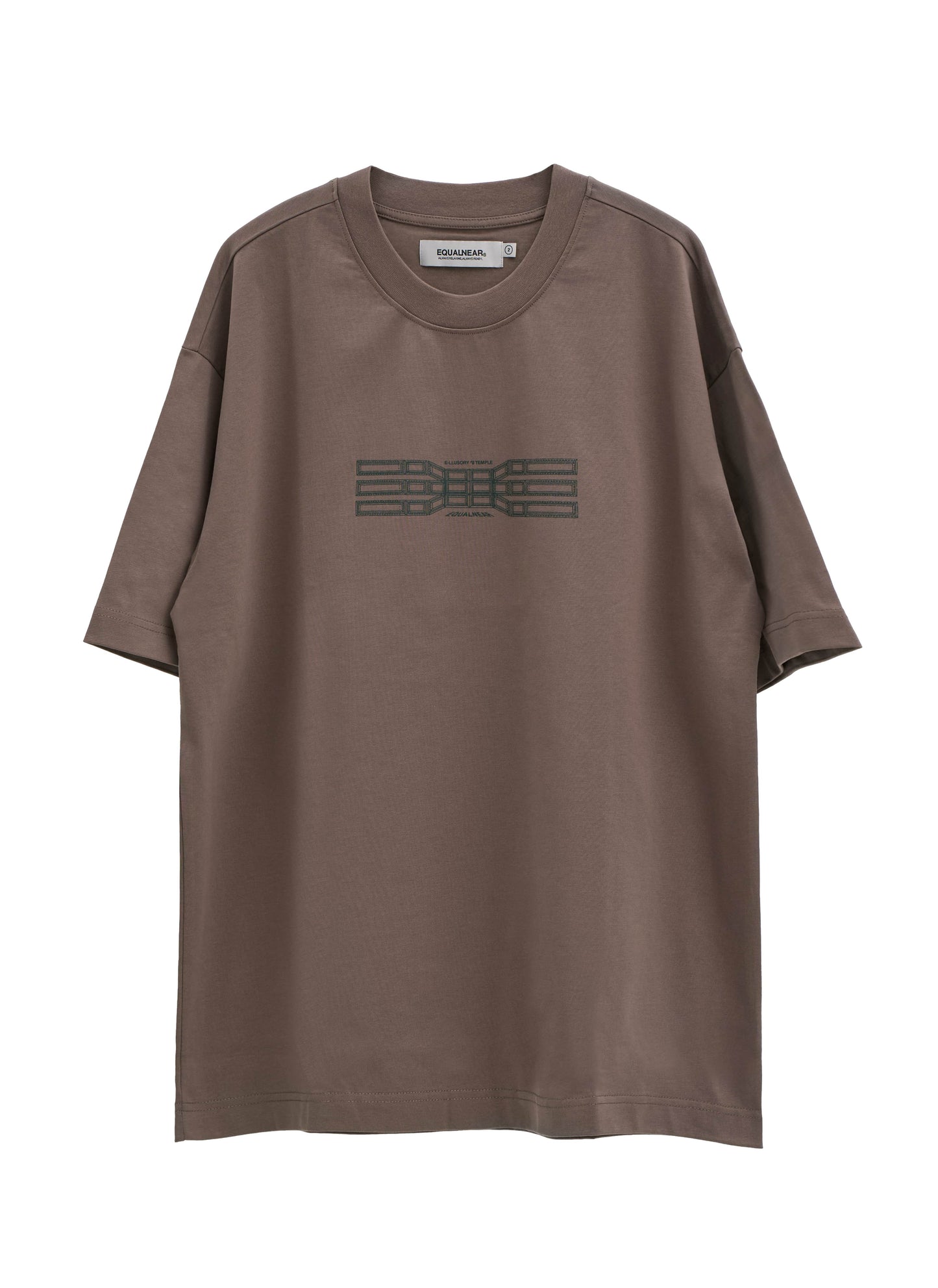 E Dimension Tee - Brown