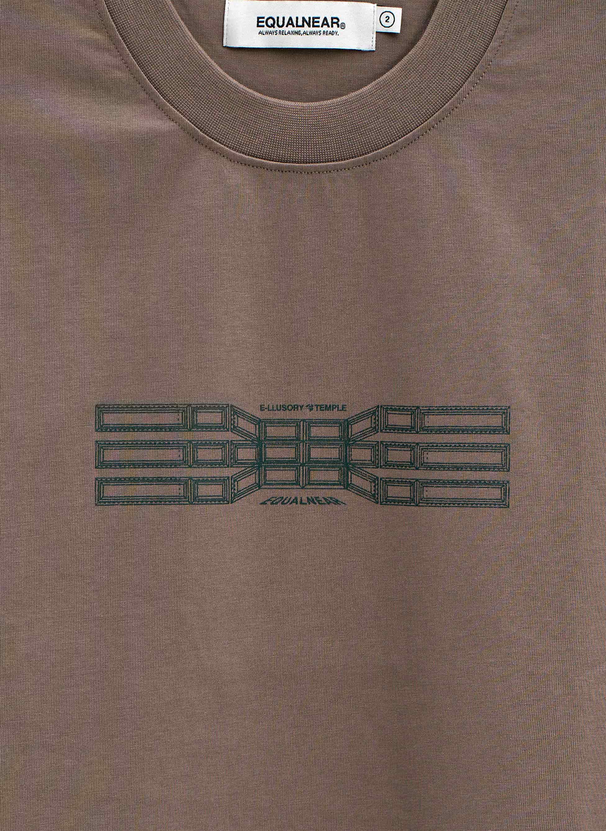 E Dimension Tee - Brown