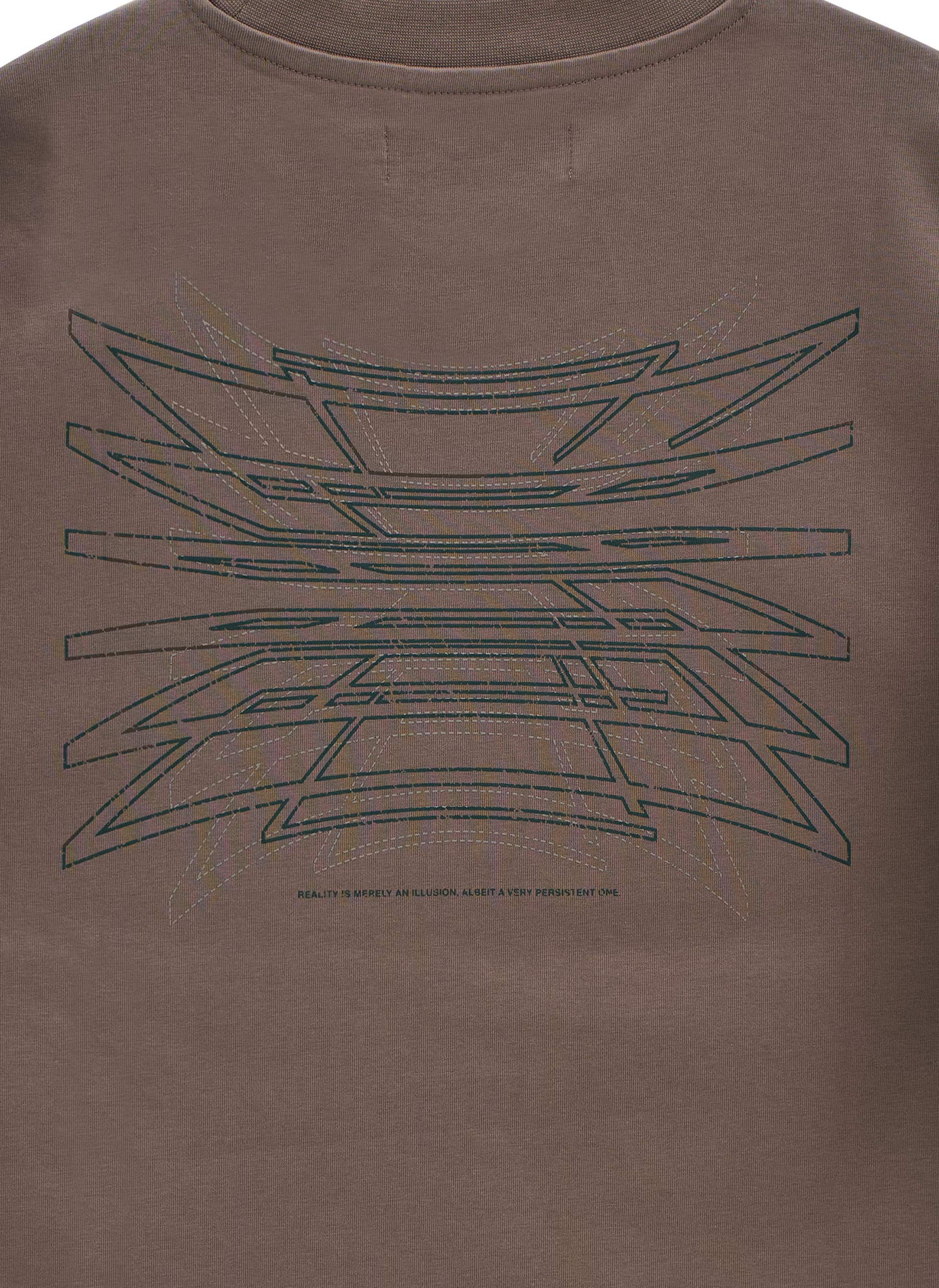 E Dimension Tee - Brown