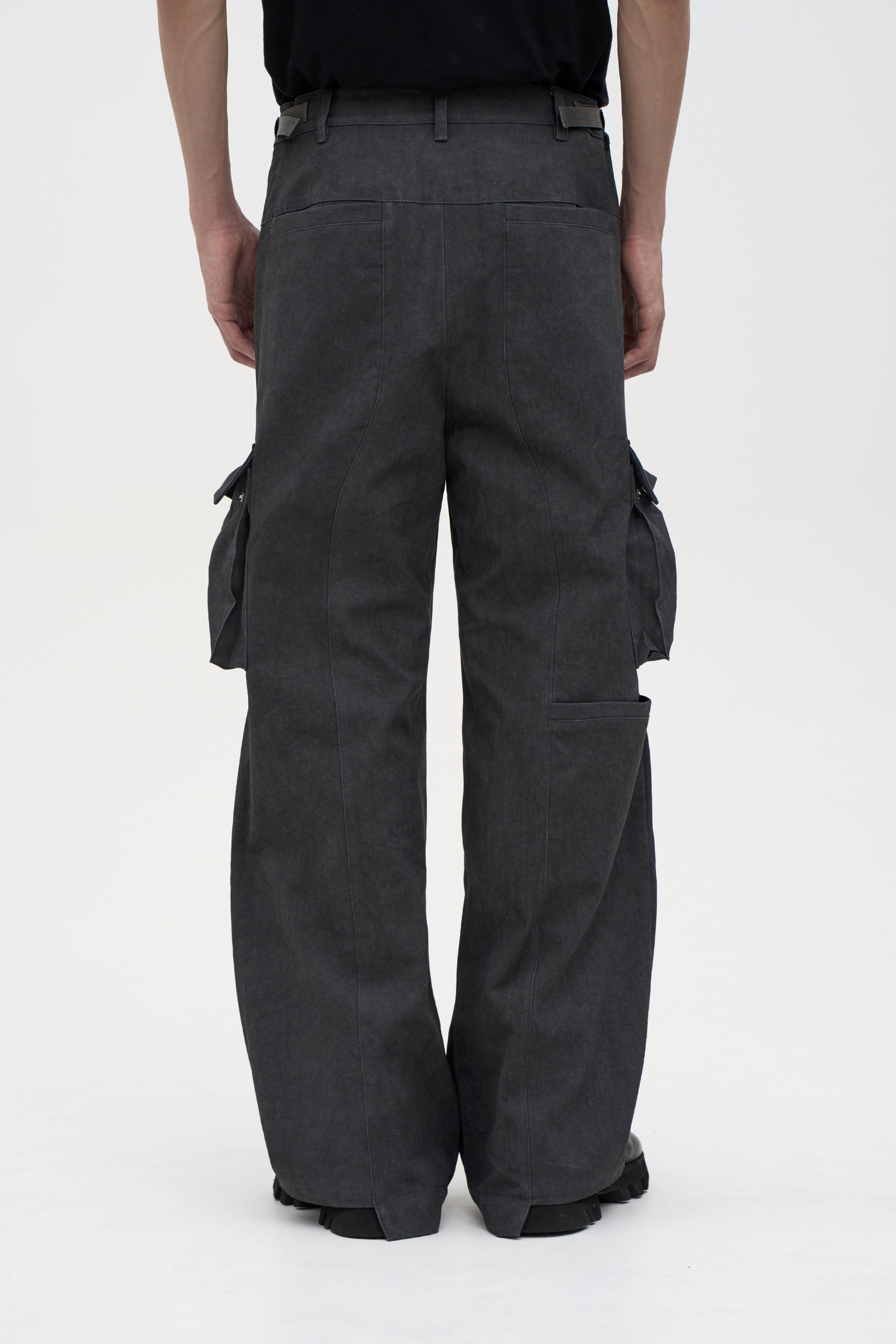 Temple Cargo Pants - Gray