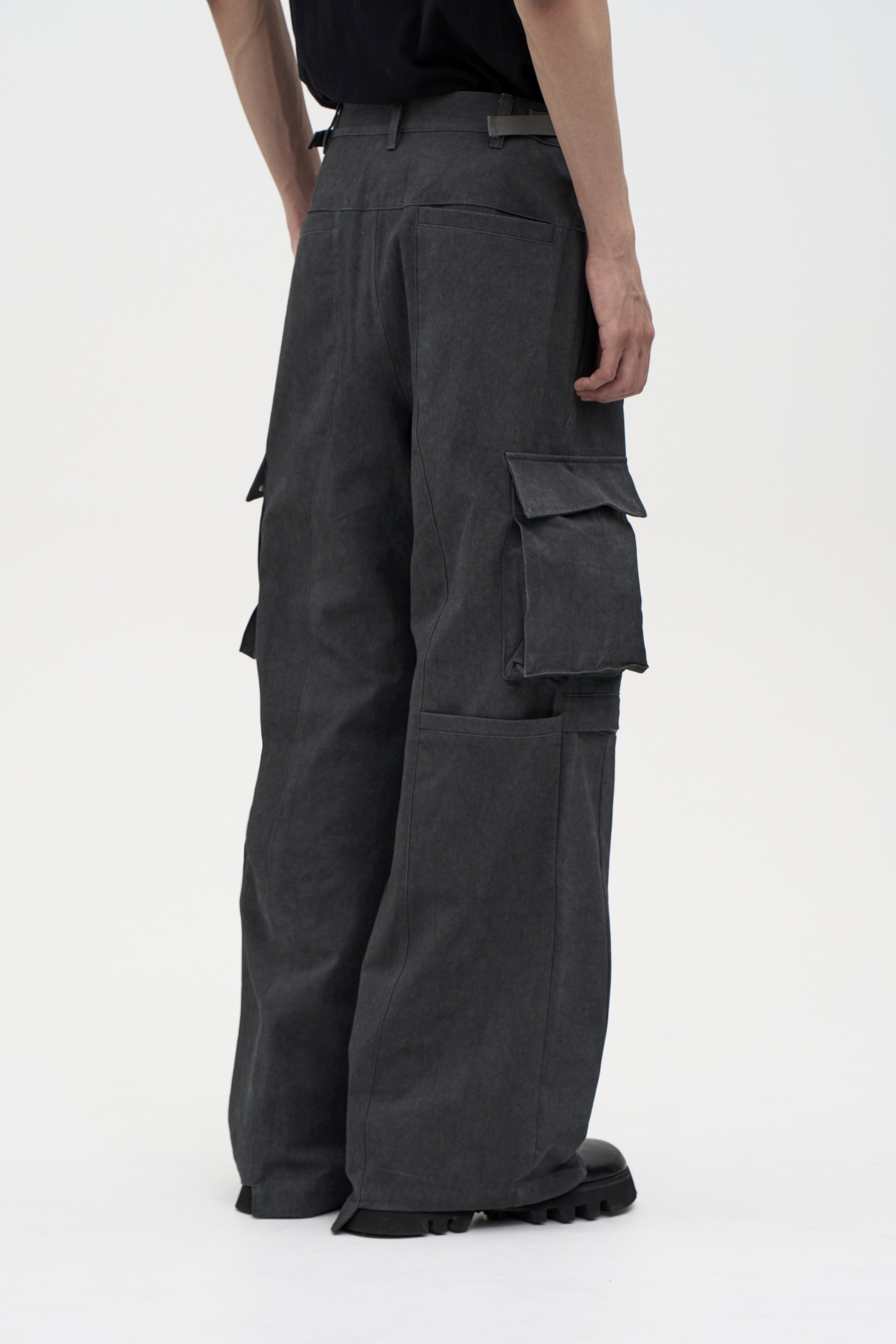 Temple Cargo Pants - Gray