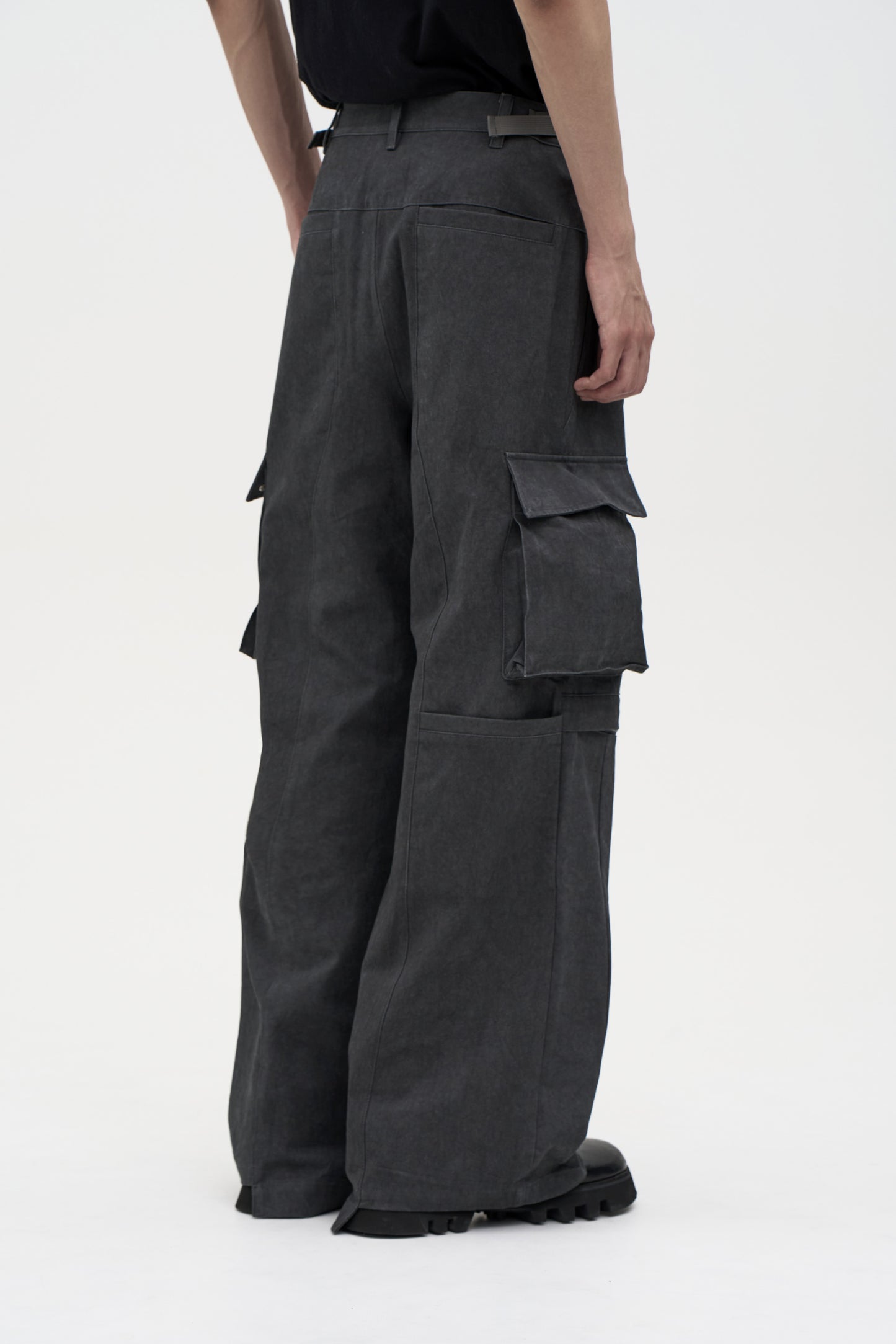 Temple Cargo Pants - Gray