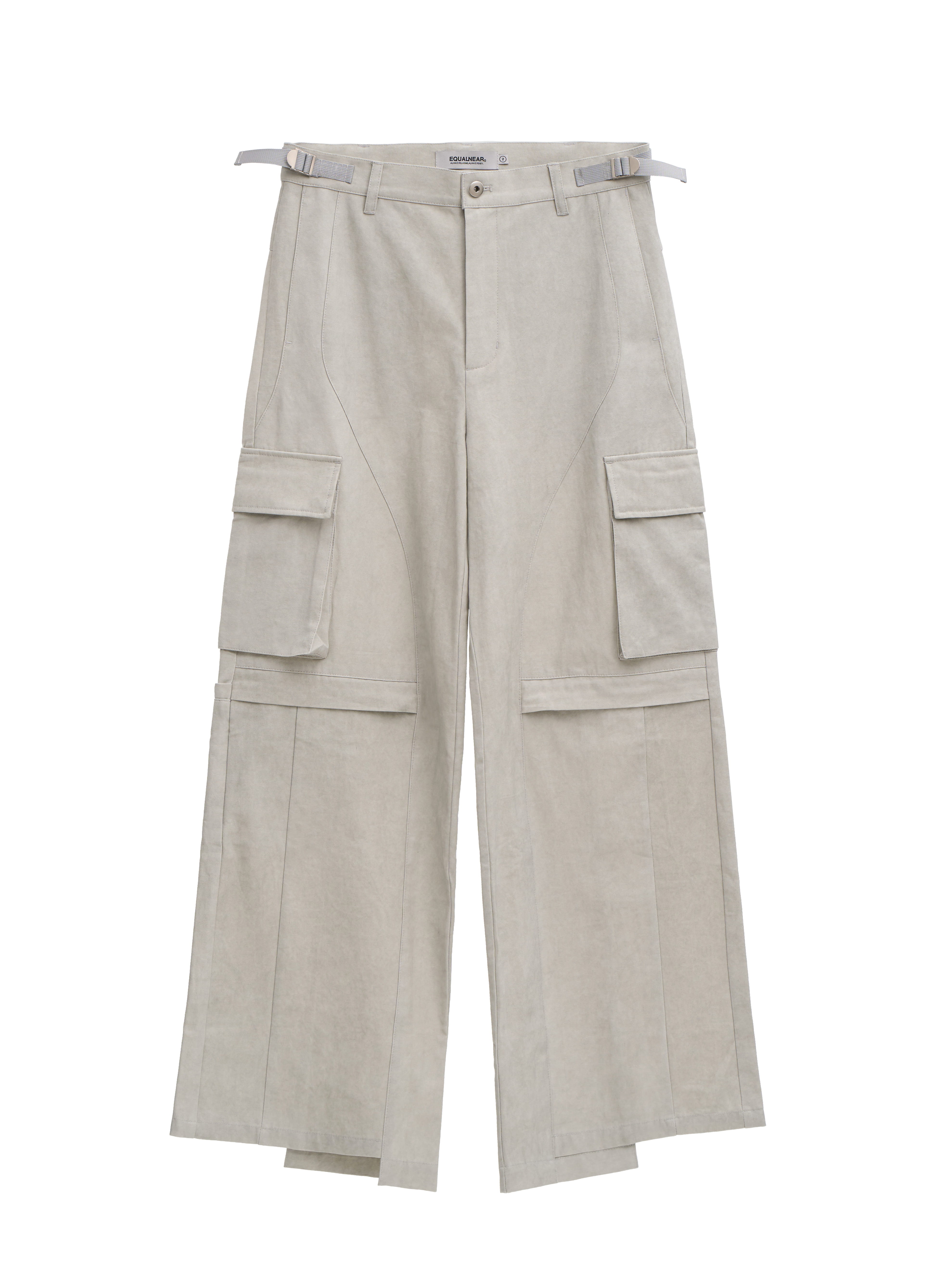 Temple Cargo Pants - Light Gray