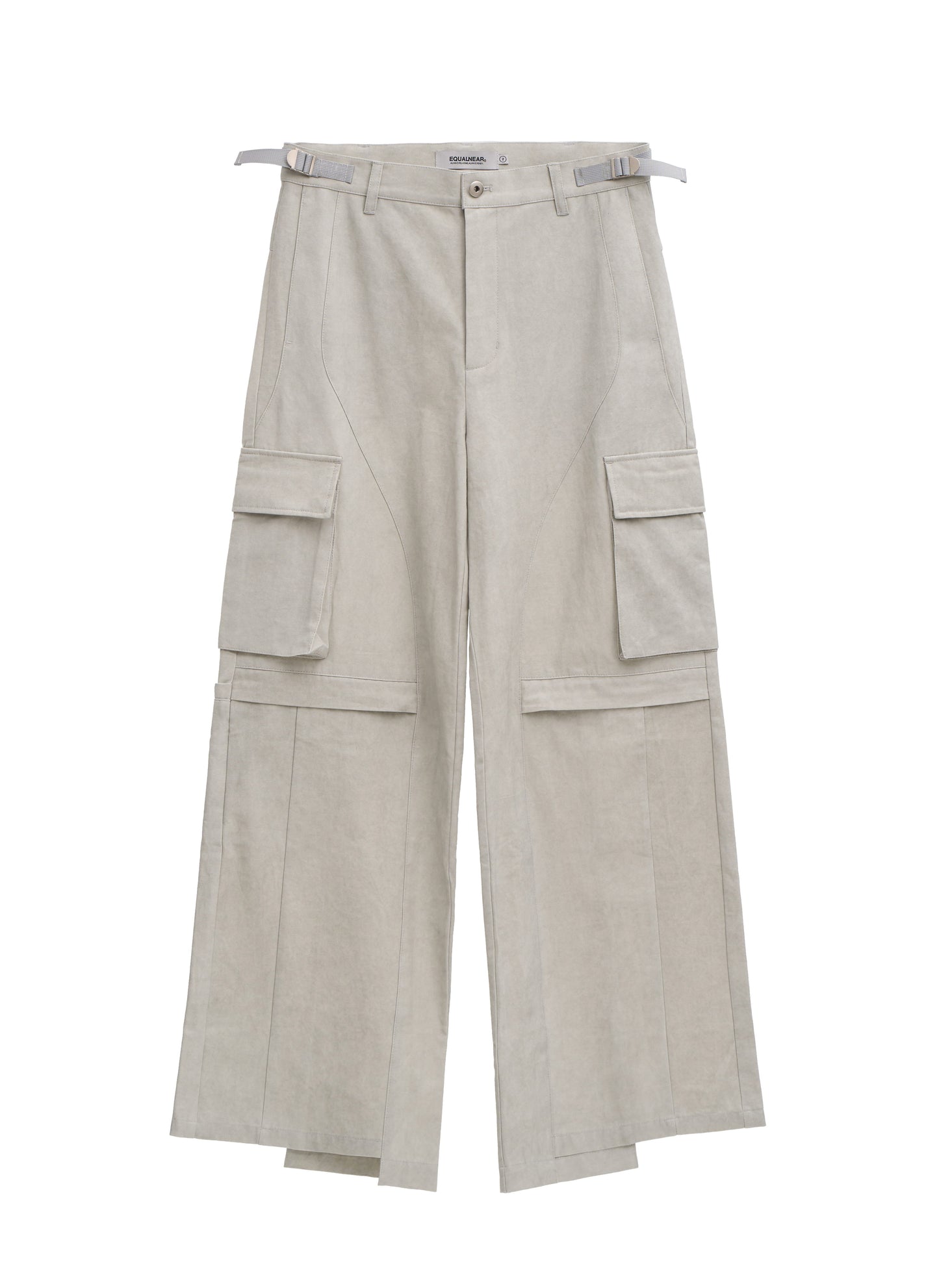 Temple Cargo Pants - Light Gray