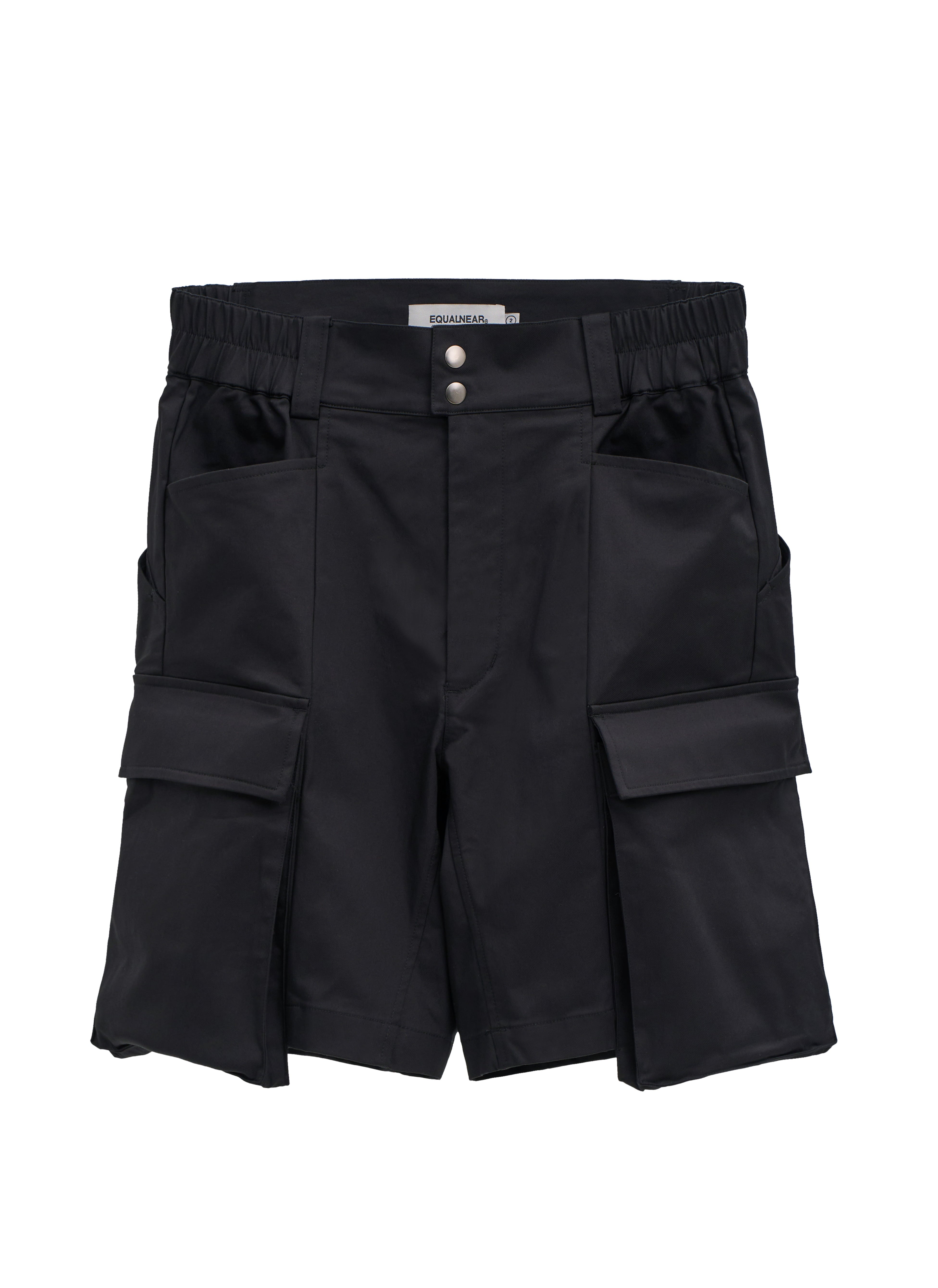 Temple Run Cargo Shorts - Black