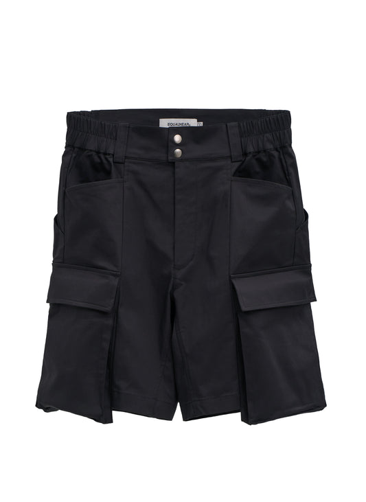Temple Run Cargo Shorts - Black