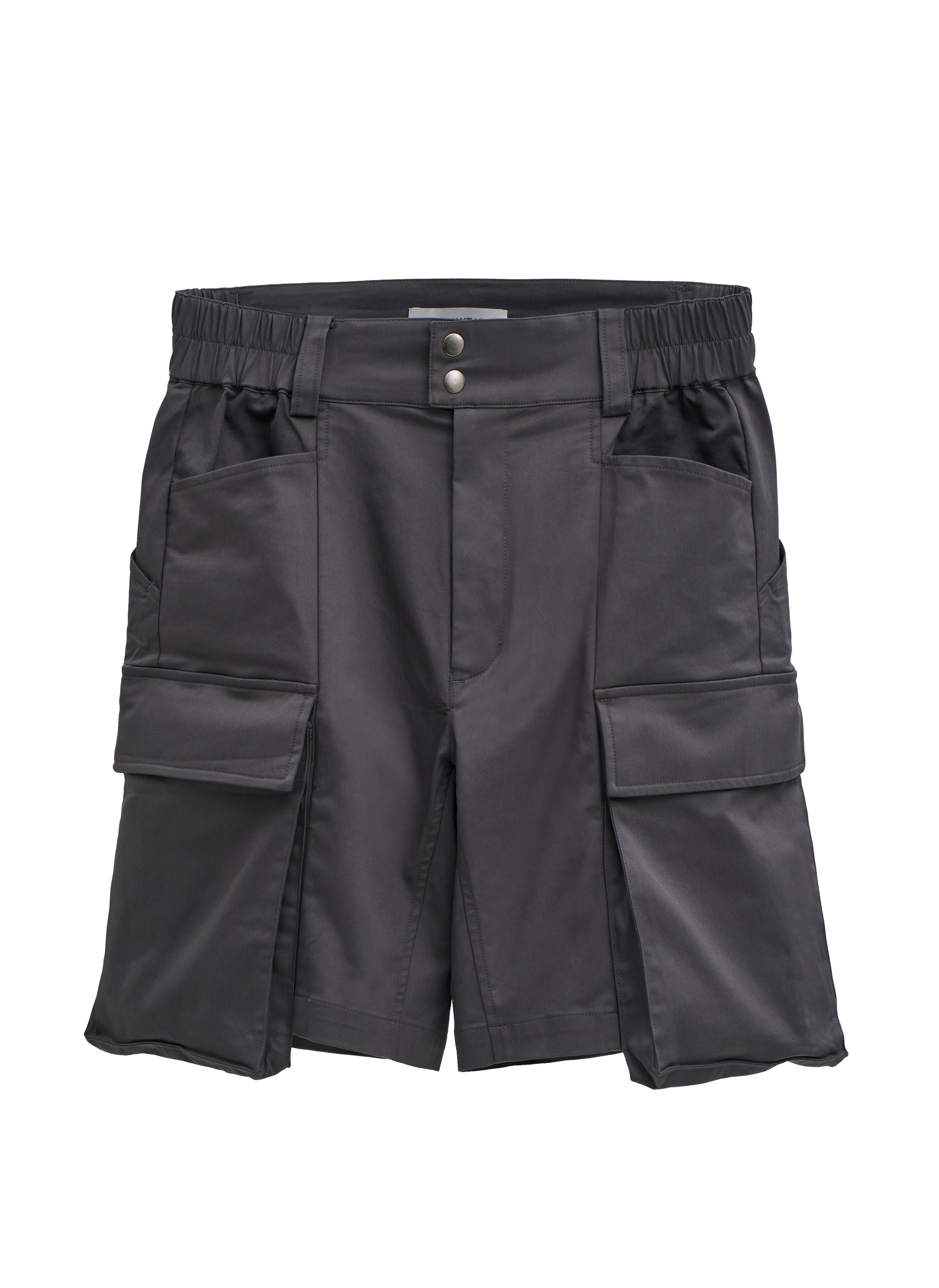 Temple Run Cargo Shorts - Gray