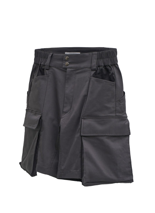 Temple Run Cargo Shorts - Gray