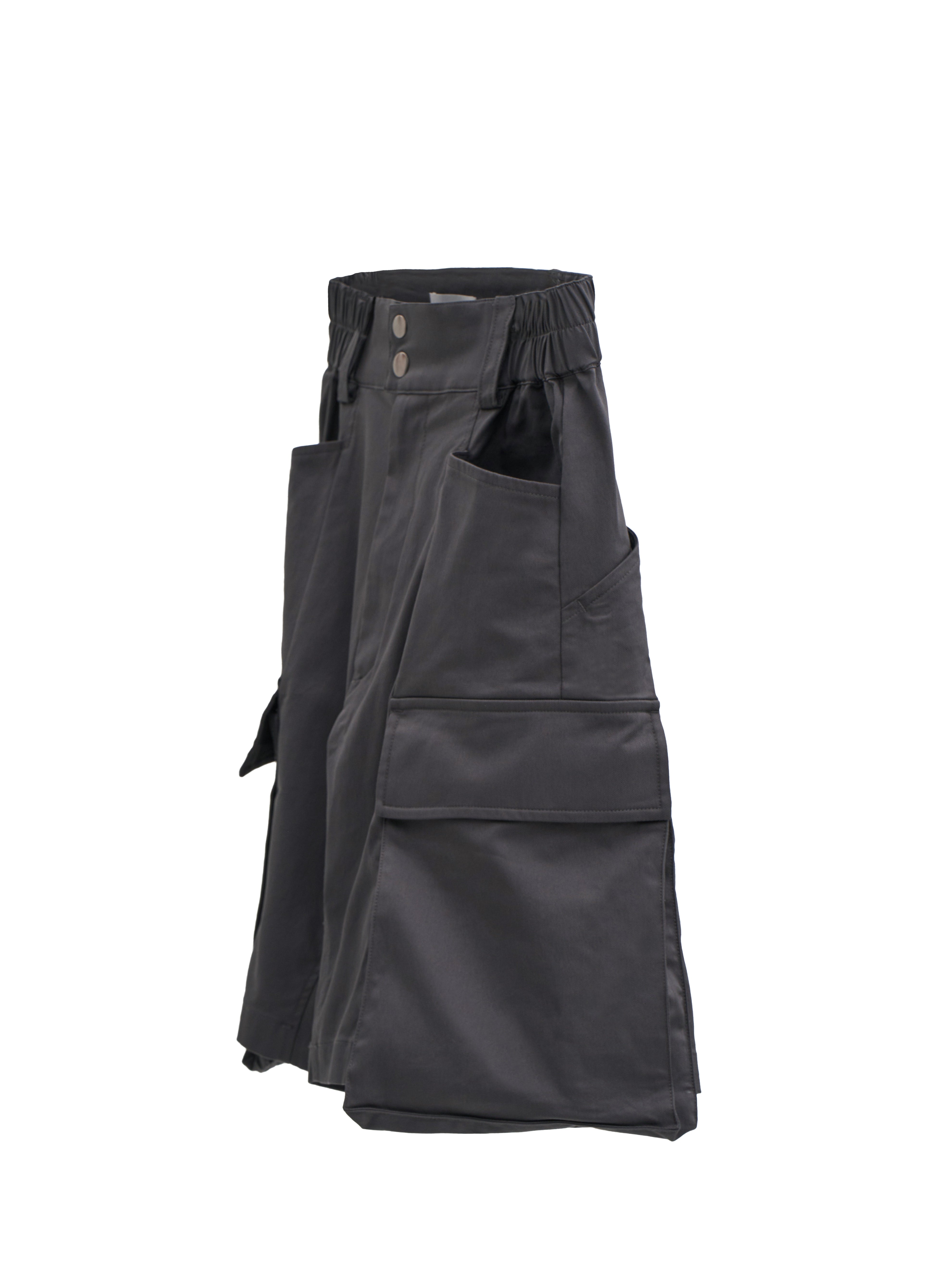 Temple Run Cargo Shorts - Gray