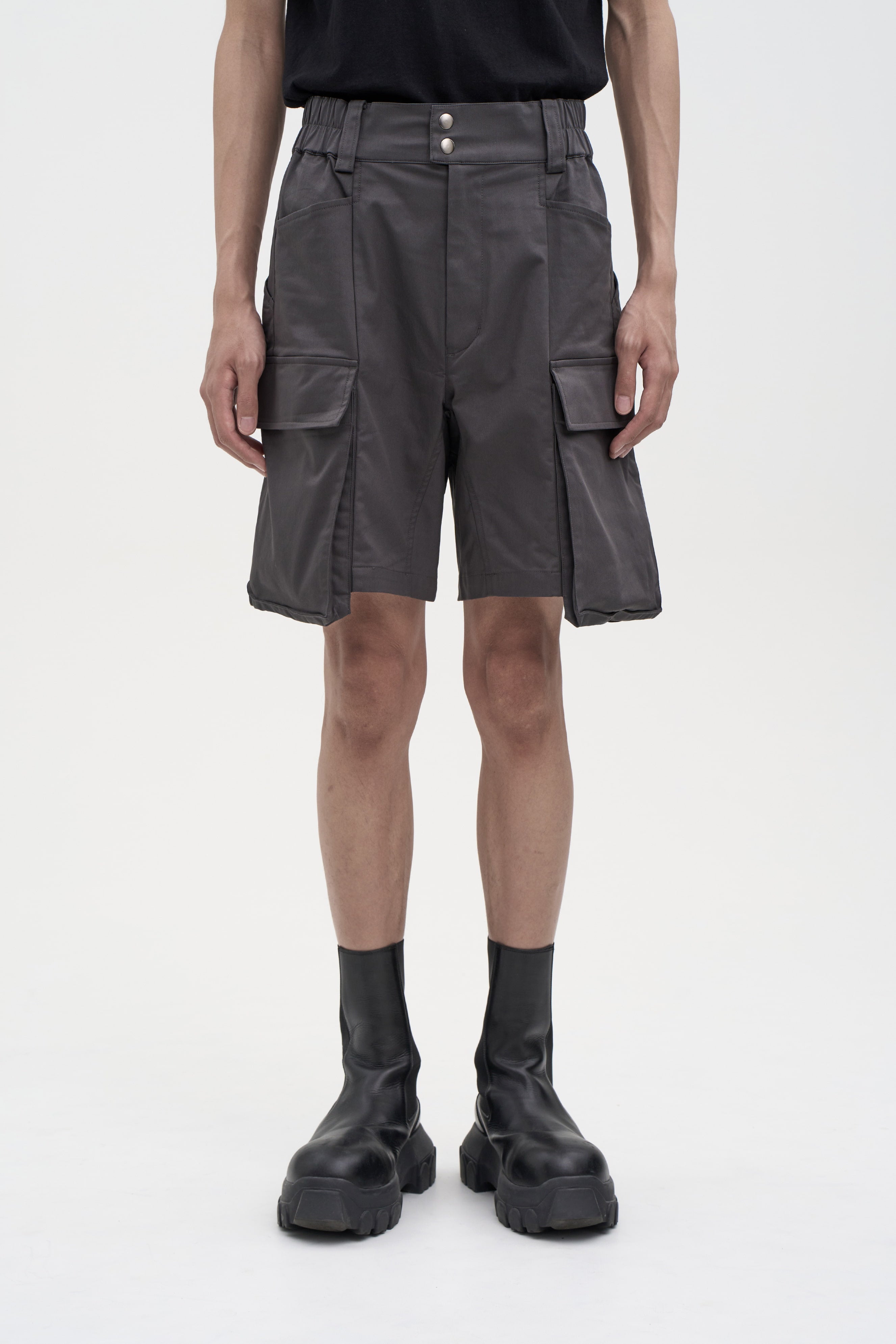Temple Run Cargo Shorts - Gray