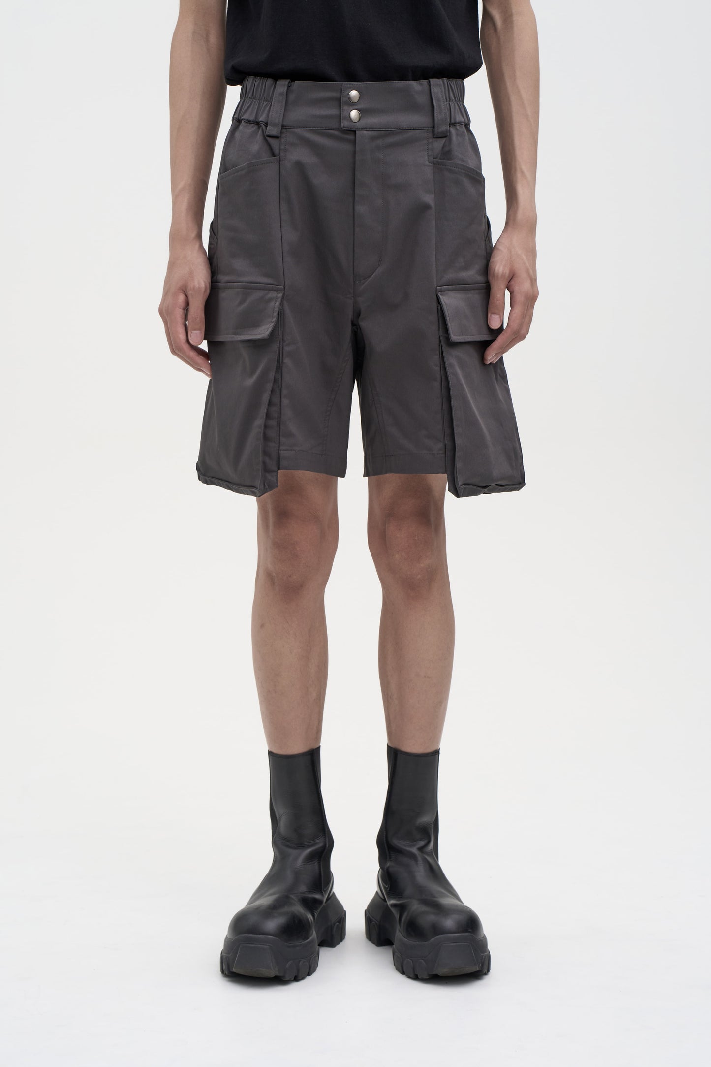 Temple Run Cargo Shorts - Gray
