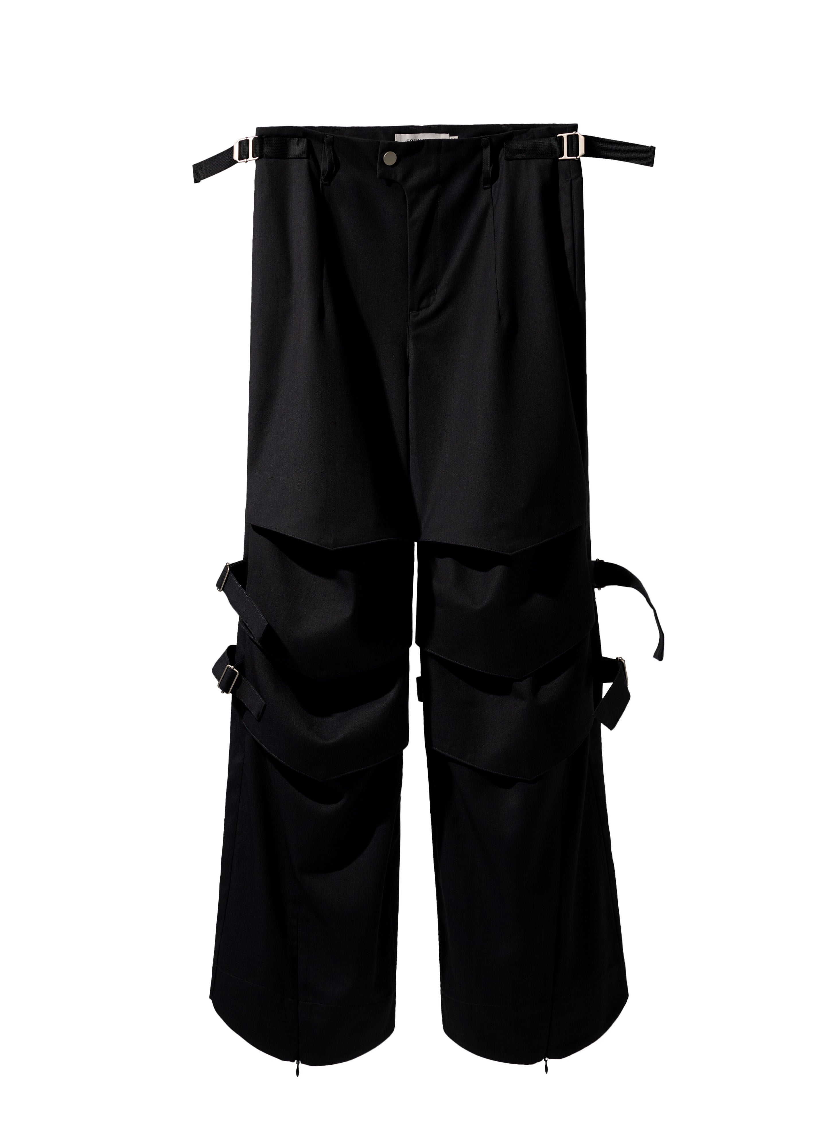 Armor Flared Pants - Black