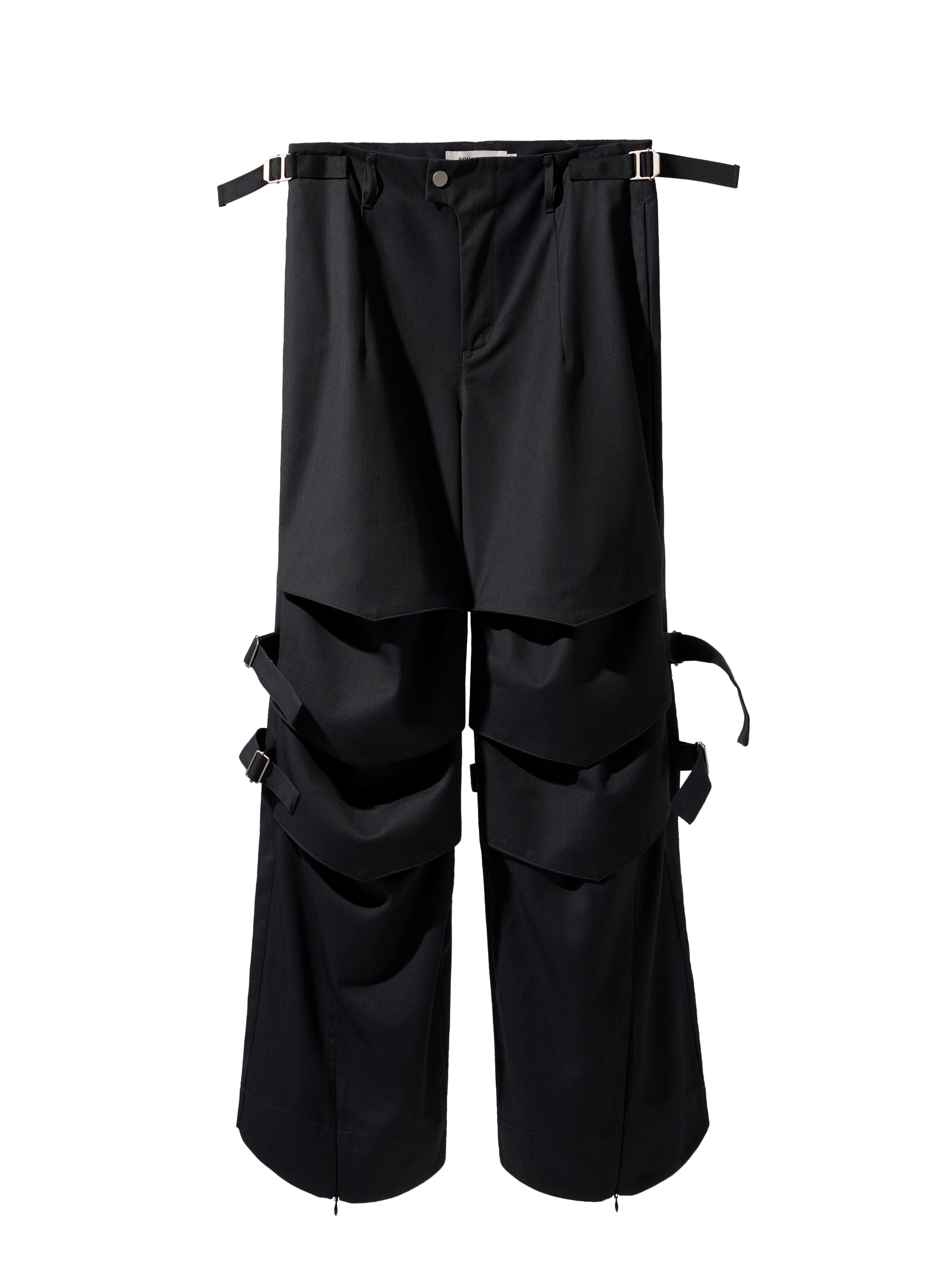 Armor Flared Pants - Gray