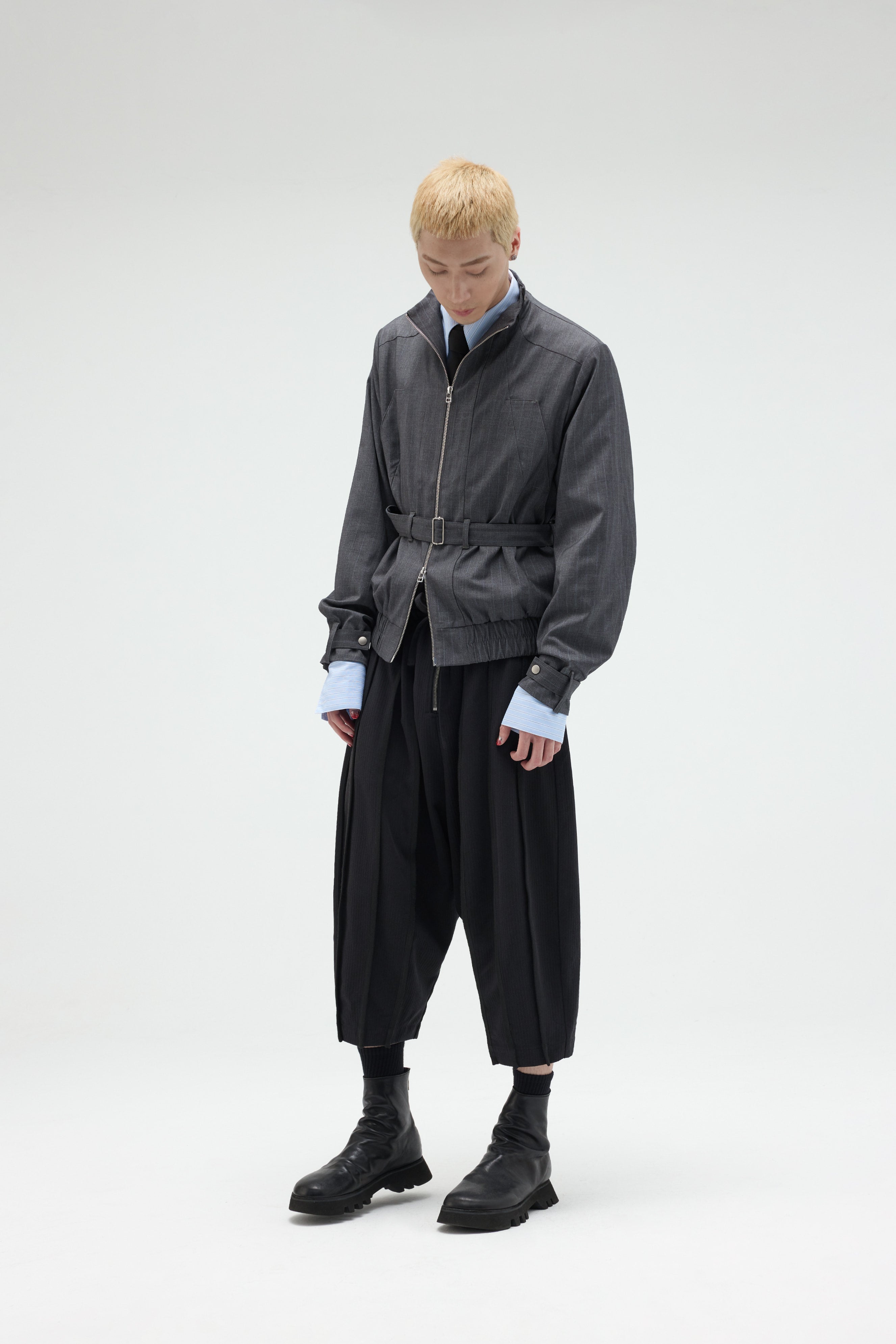 Pilgrim Cropped Shorts - Black