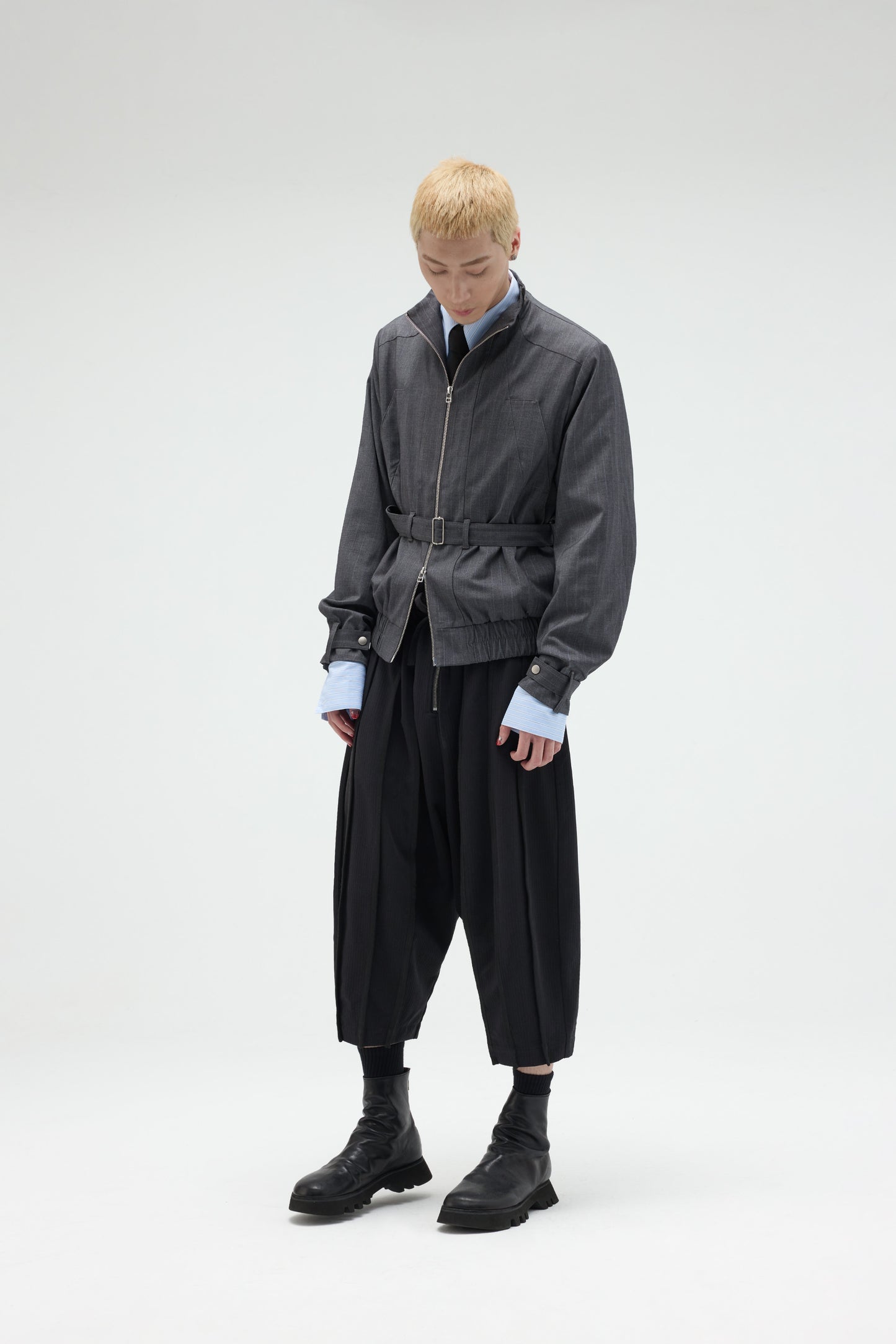 Pilgrim Cropped Shorts - Black