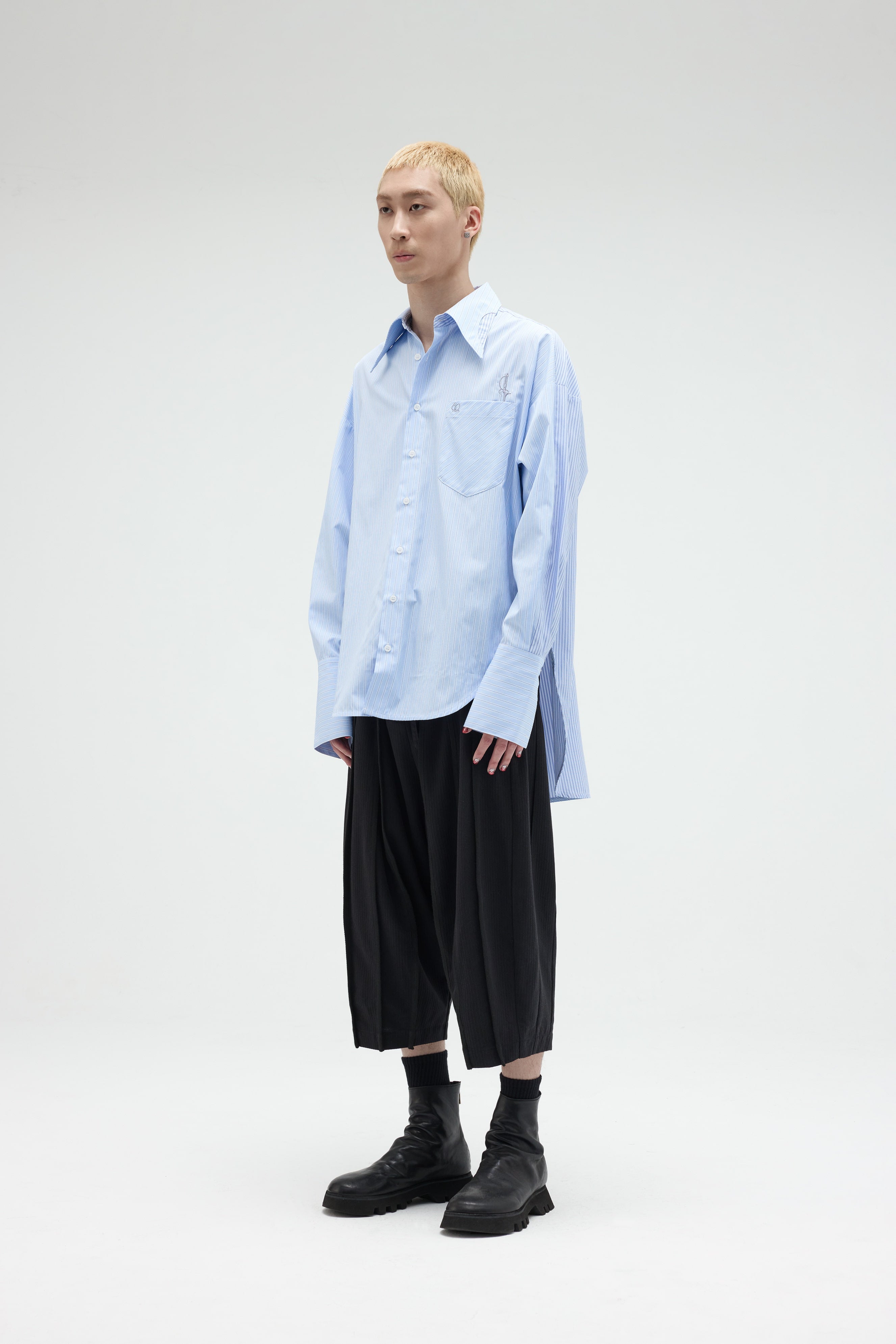 The Sword LS Shirt - Blue