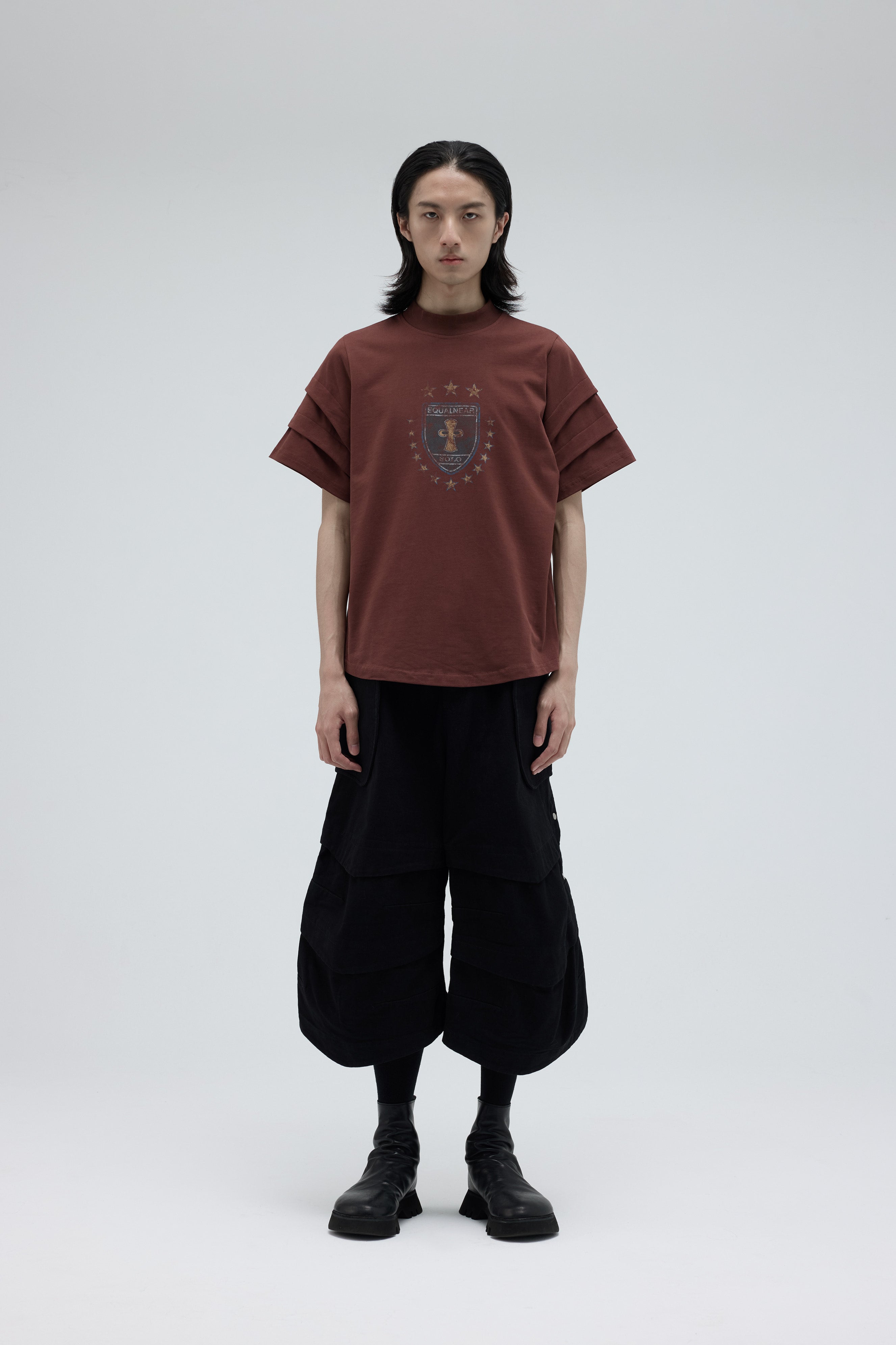 Knight Tee - Burgundy