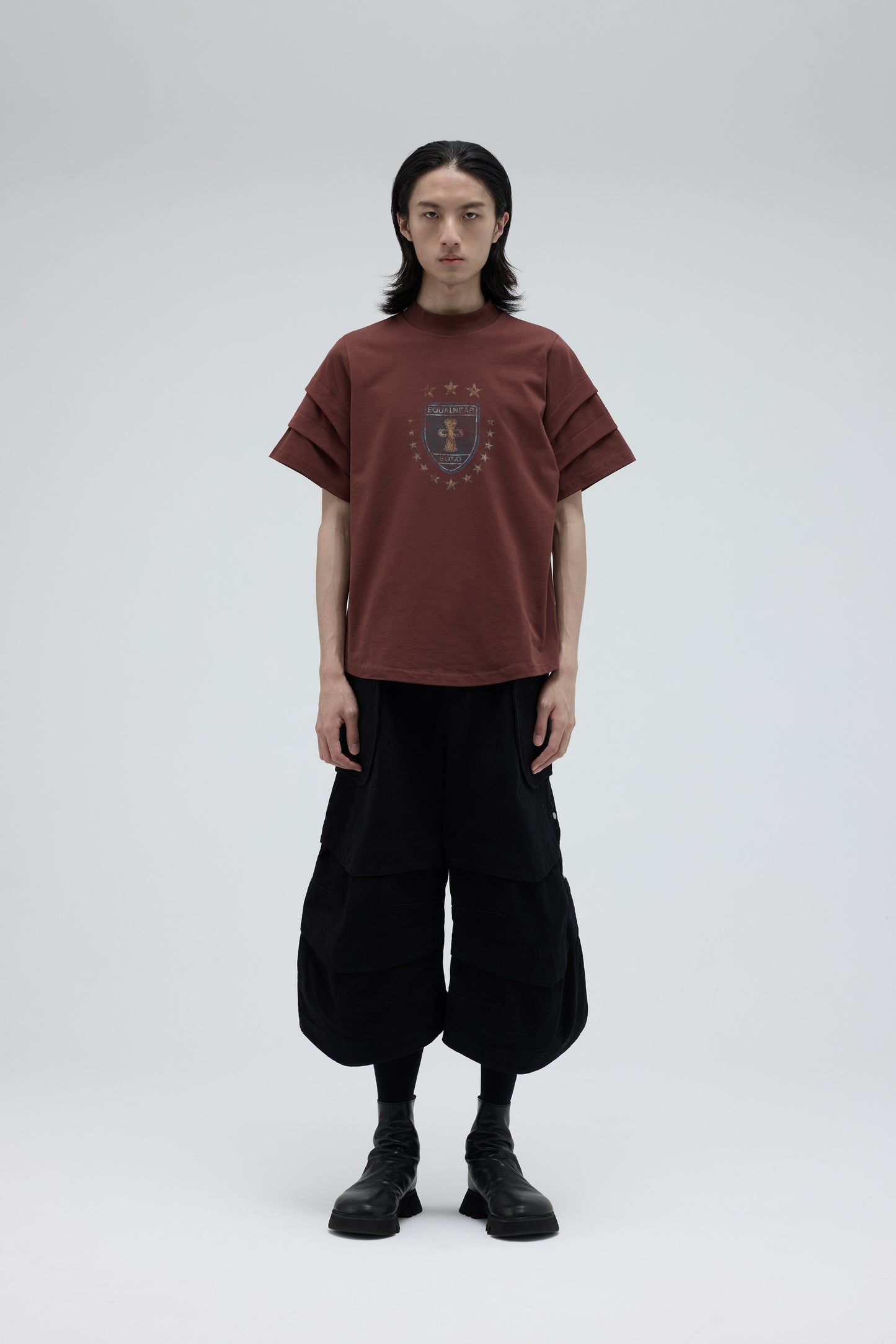 Knight Tee - Burgundy