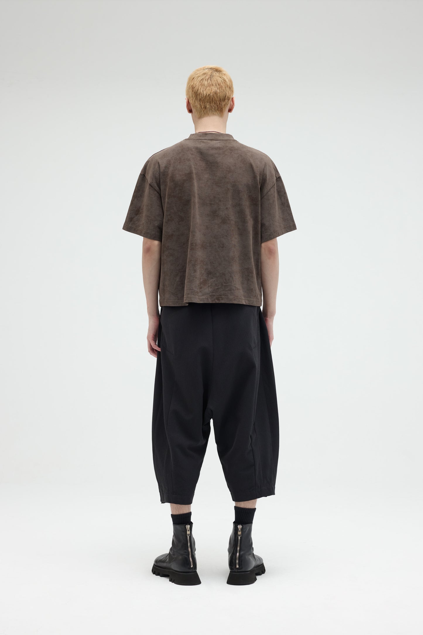 Solo Tee (Boxy Fit) - Brown