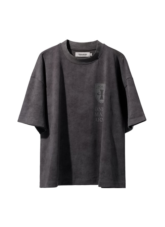 Solo Tee (Boxy Fit) - Gray