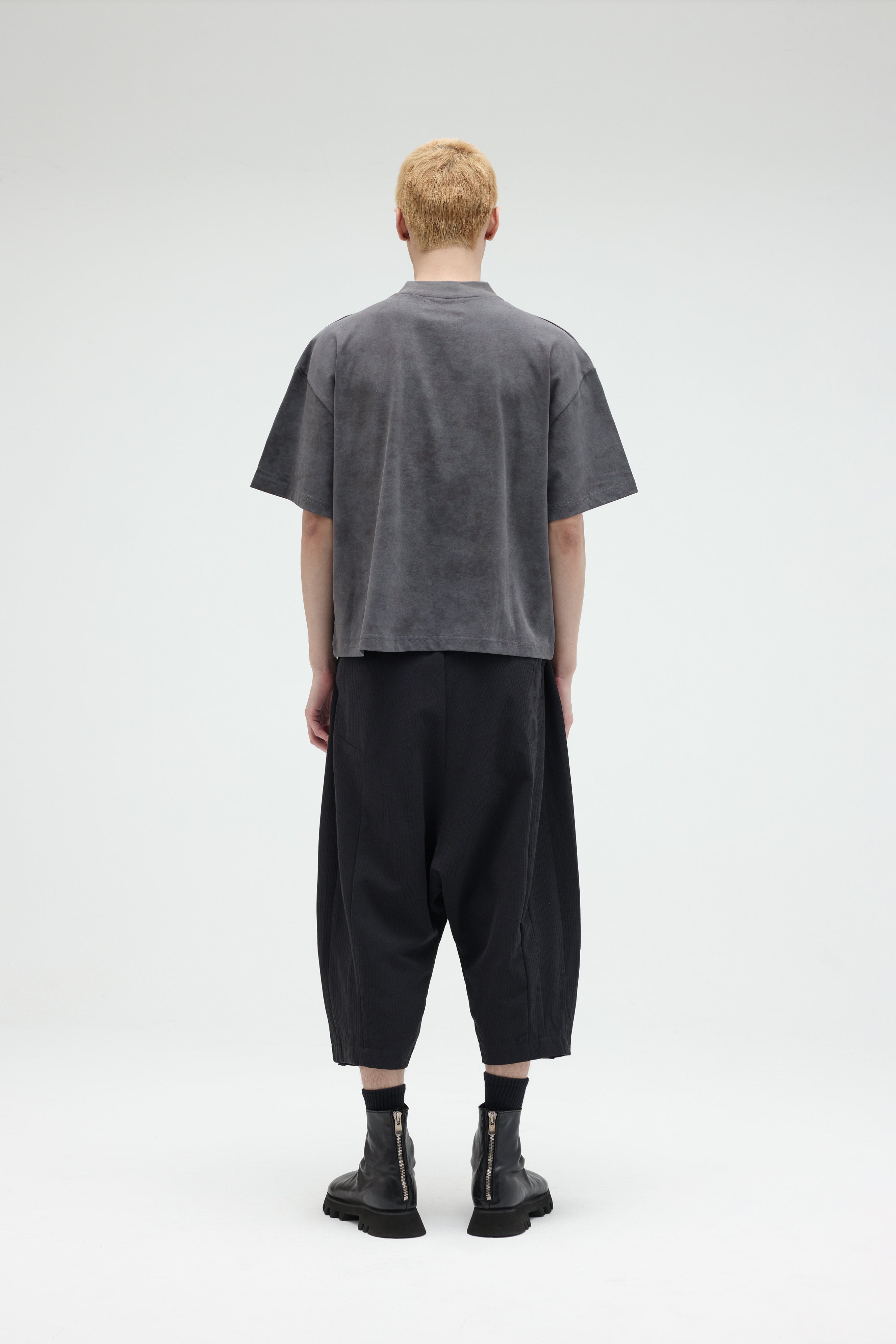 Solo Tee (Boxy Fit) - Gray