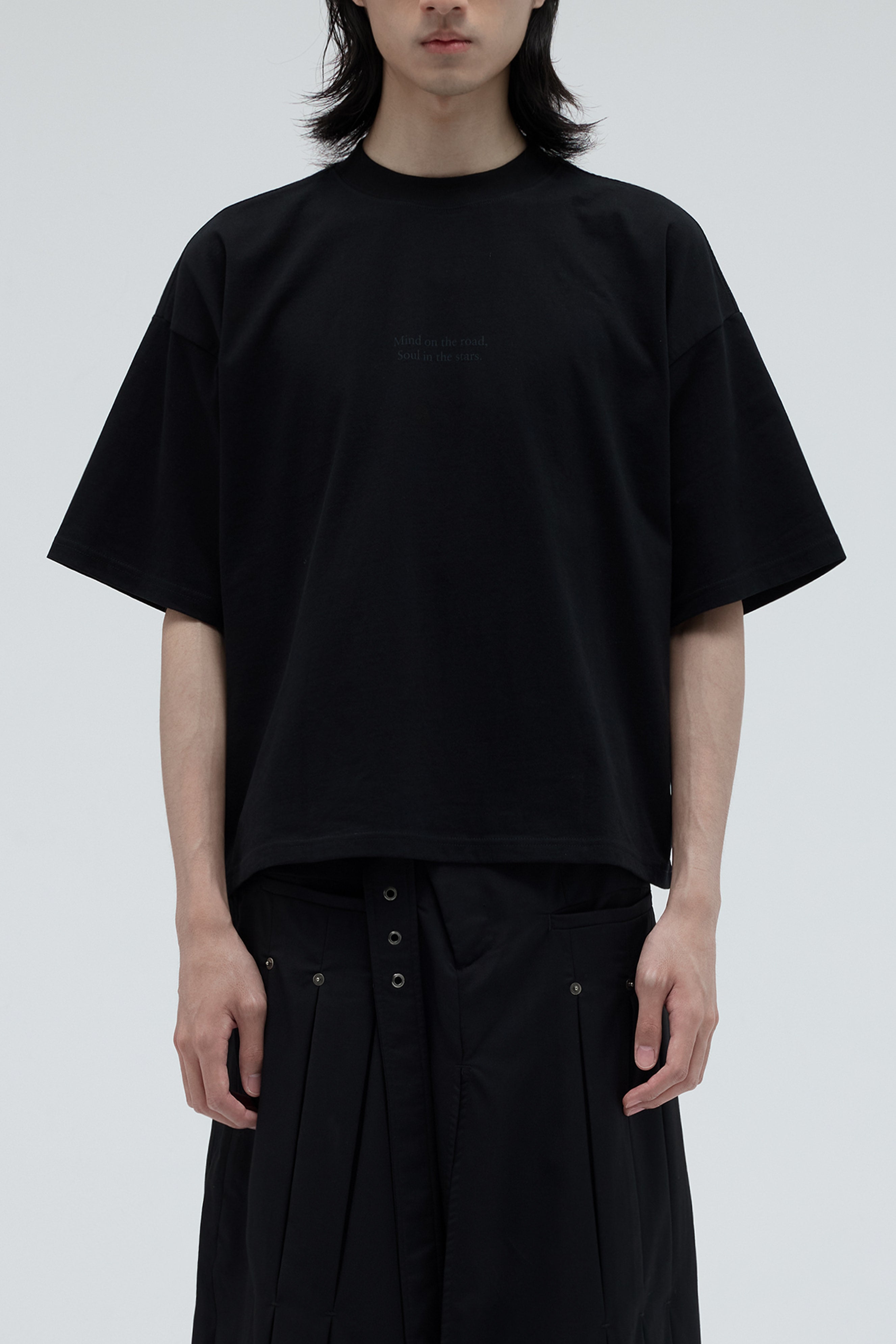 Odyssey Tee (Boxy Fit) - Black