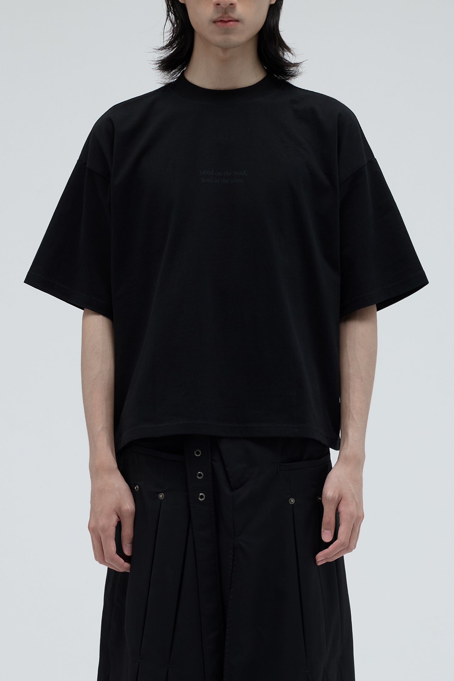 Odyssey Tee (Boxy Fit) - Black
