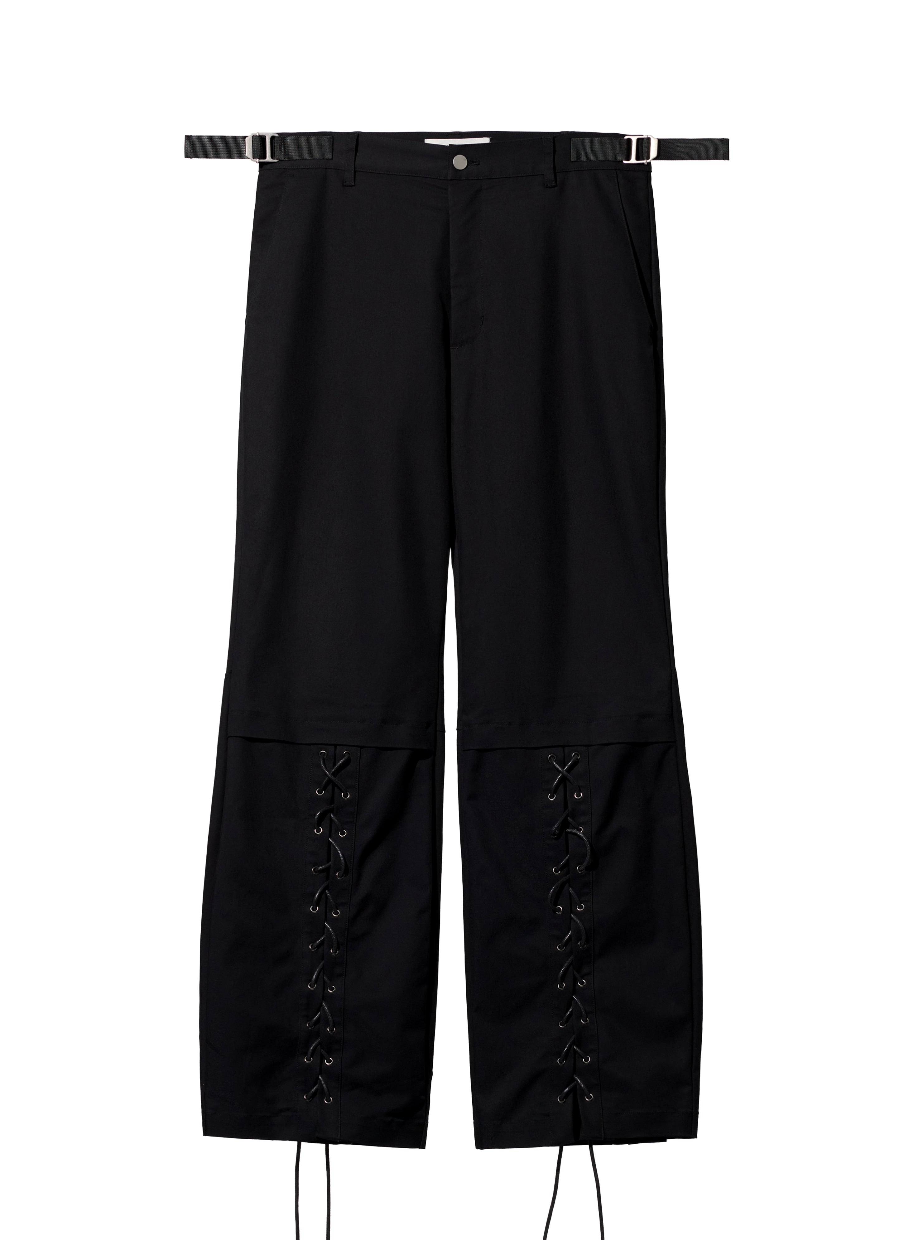 Boxer Flared Pants - Black