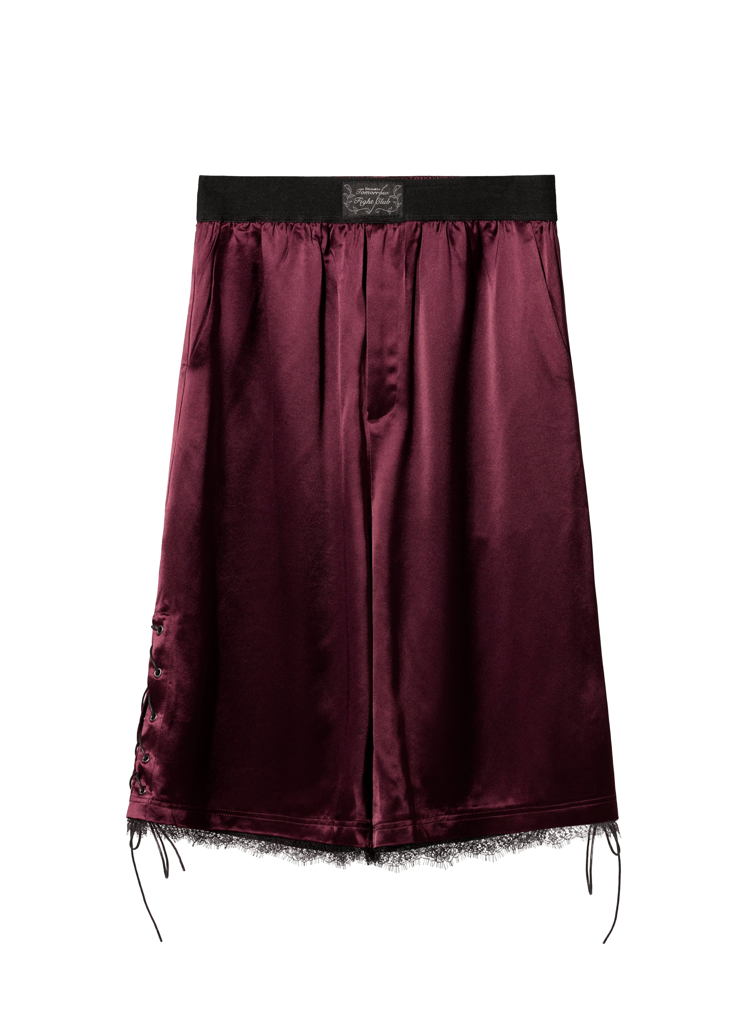 Fight Club Shorts - Burgundy