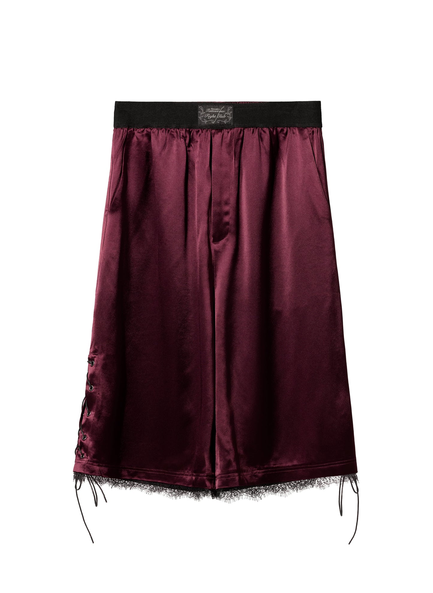 Fight Club Shorts - Burgundy