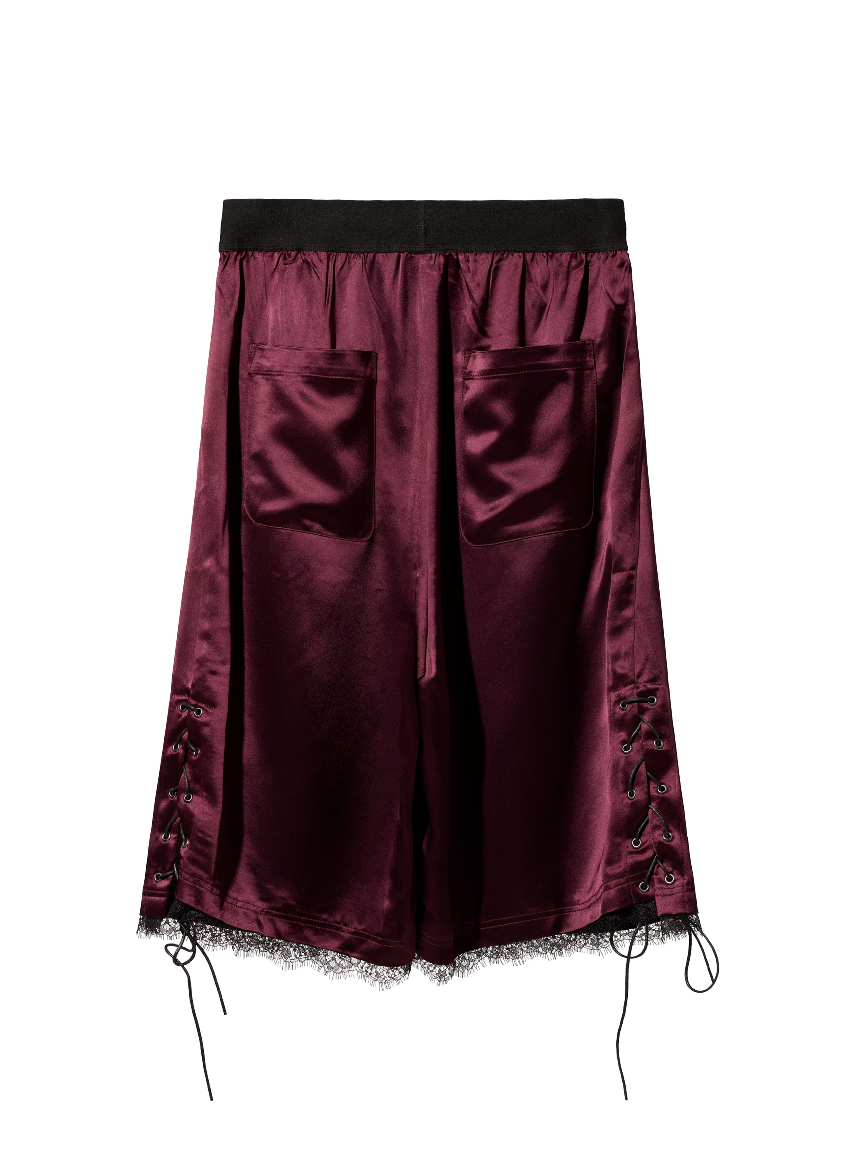 Fight Club Shorts - Burgundy