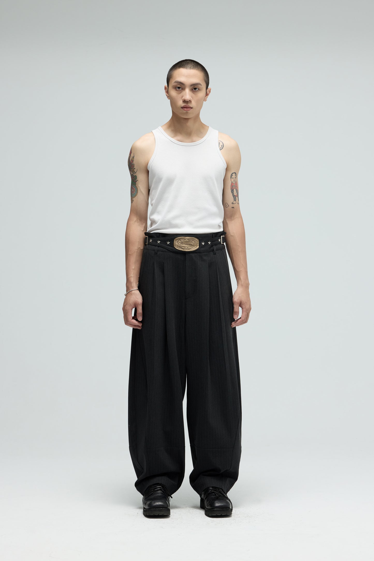 Champion Wide Pants - Dark Gray