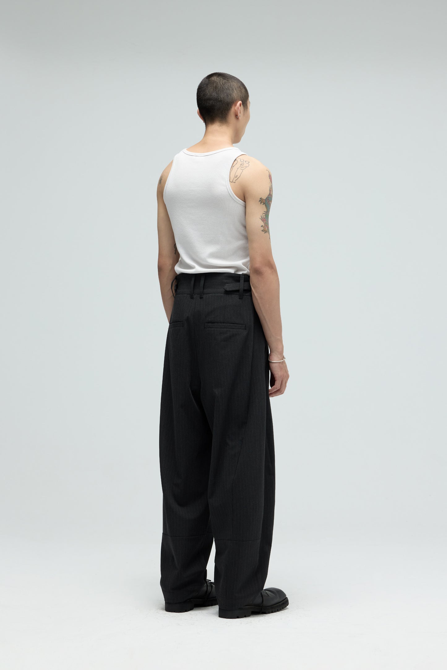 Champion Wide Pants - Dark Gray