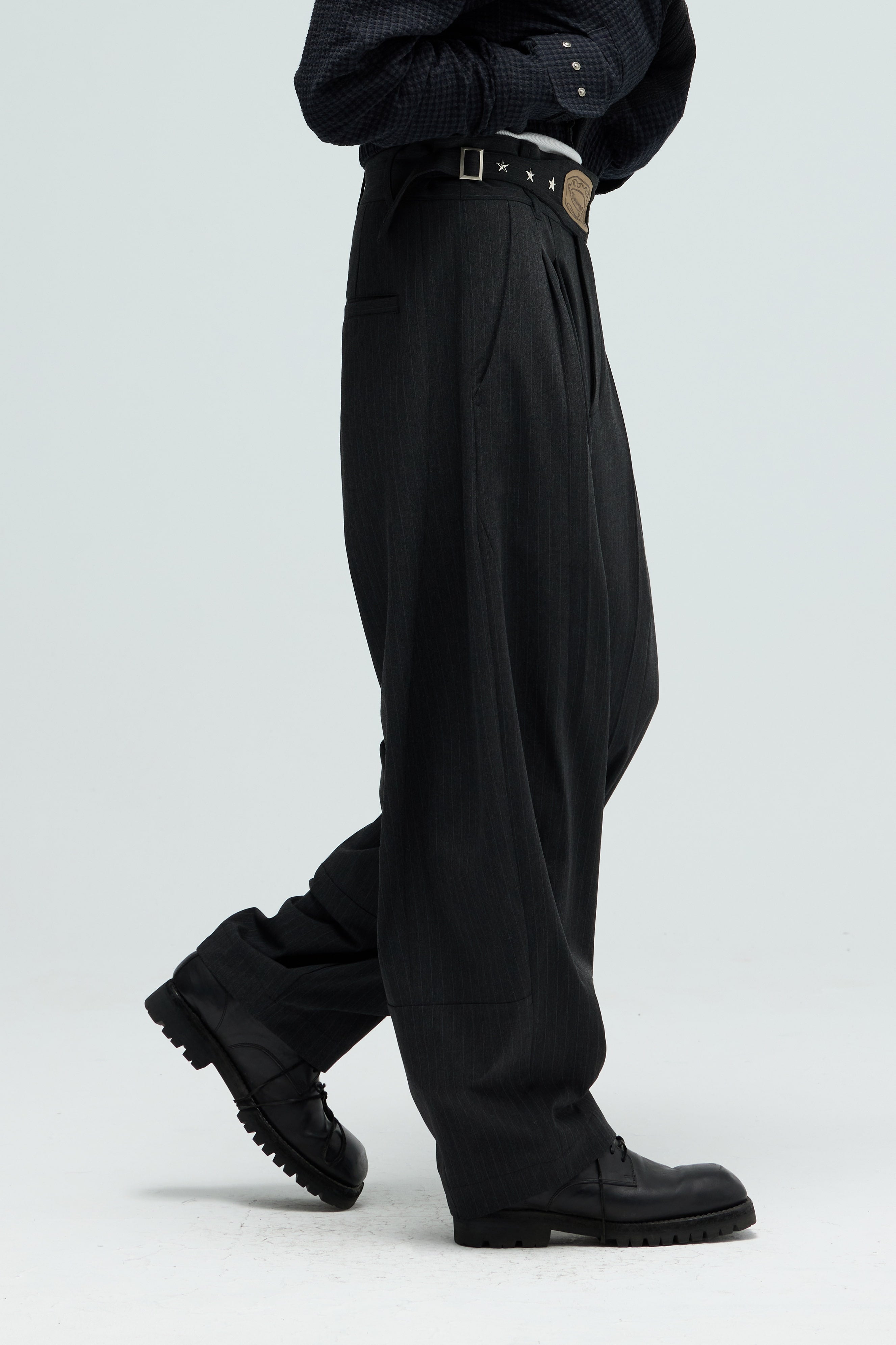 Champion Wide Pants - Dark Gray
